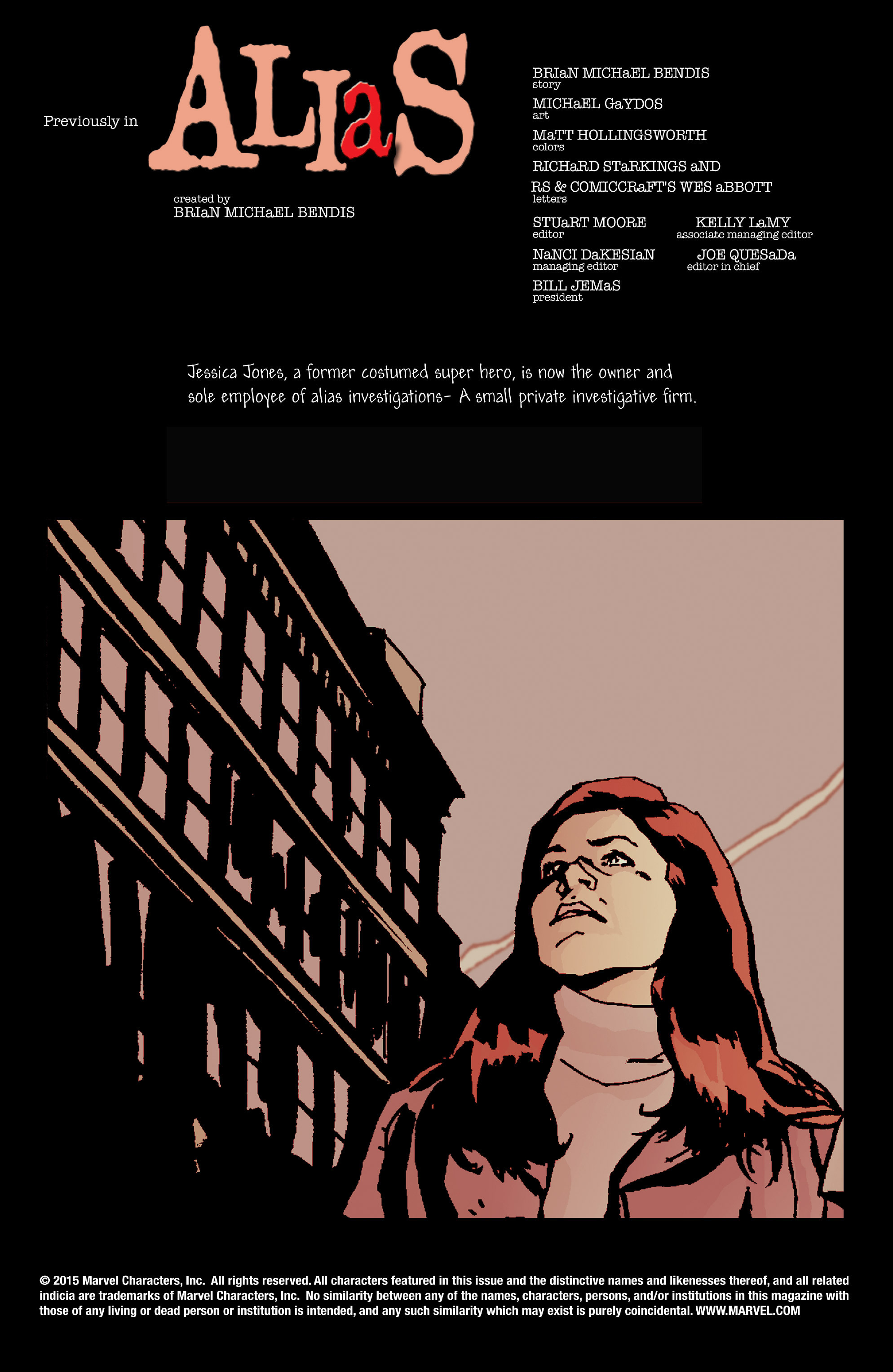 Read online Alias comic -  Issue #8 - 2