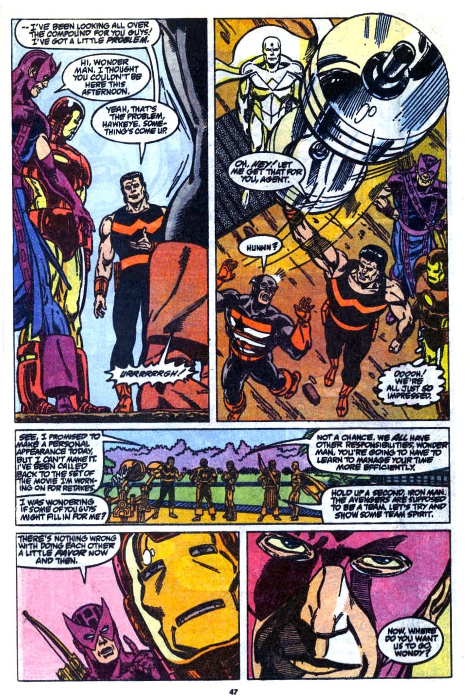 Read online Avengers West Coast (1989) comic -  Issue # Annual 5 - 43