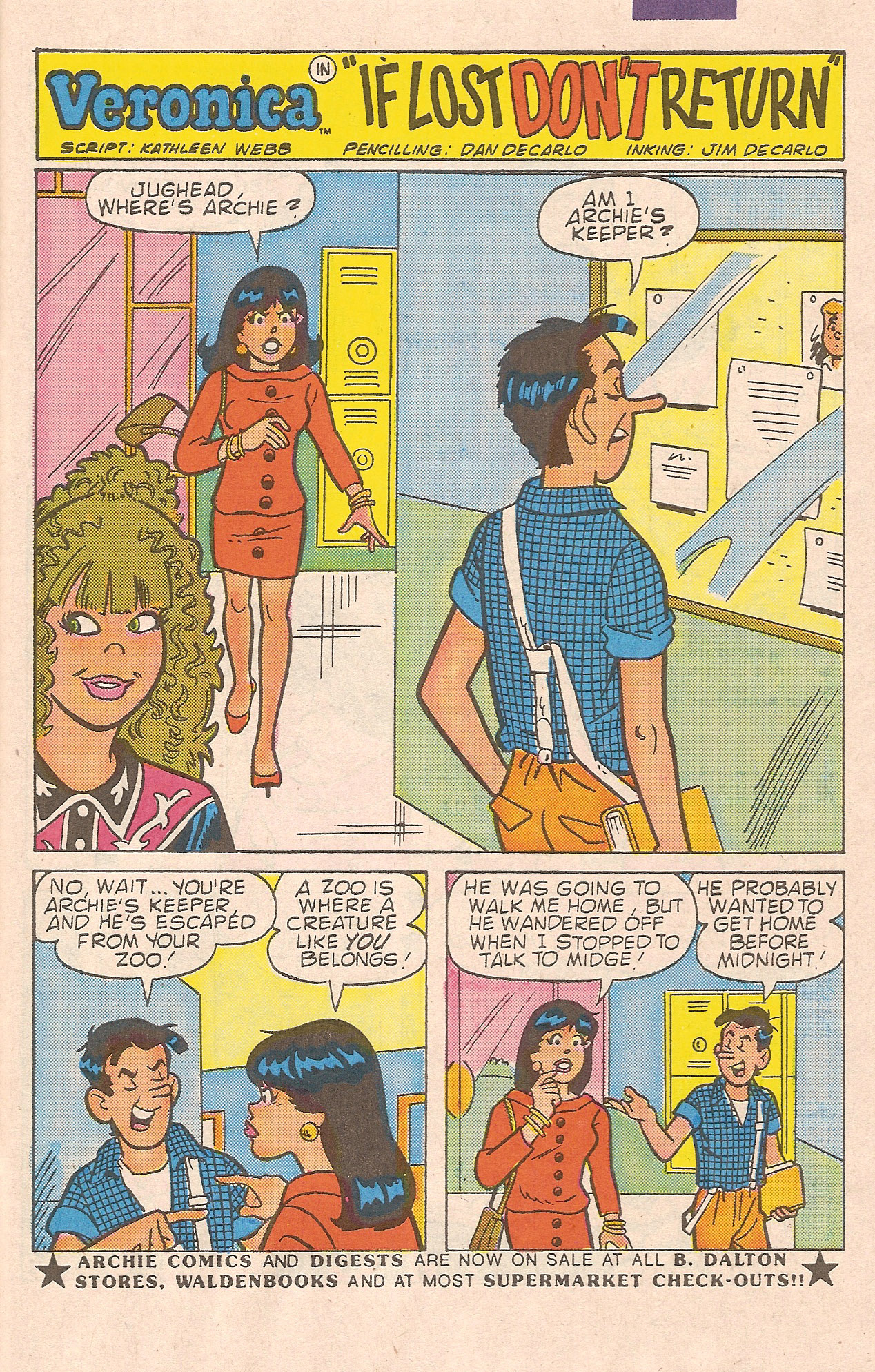 Read online Betty and Veronica (1987) comic -  Issue #17 - 29