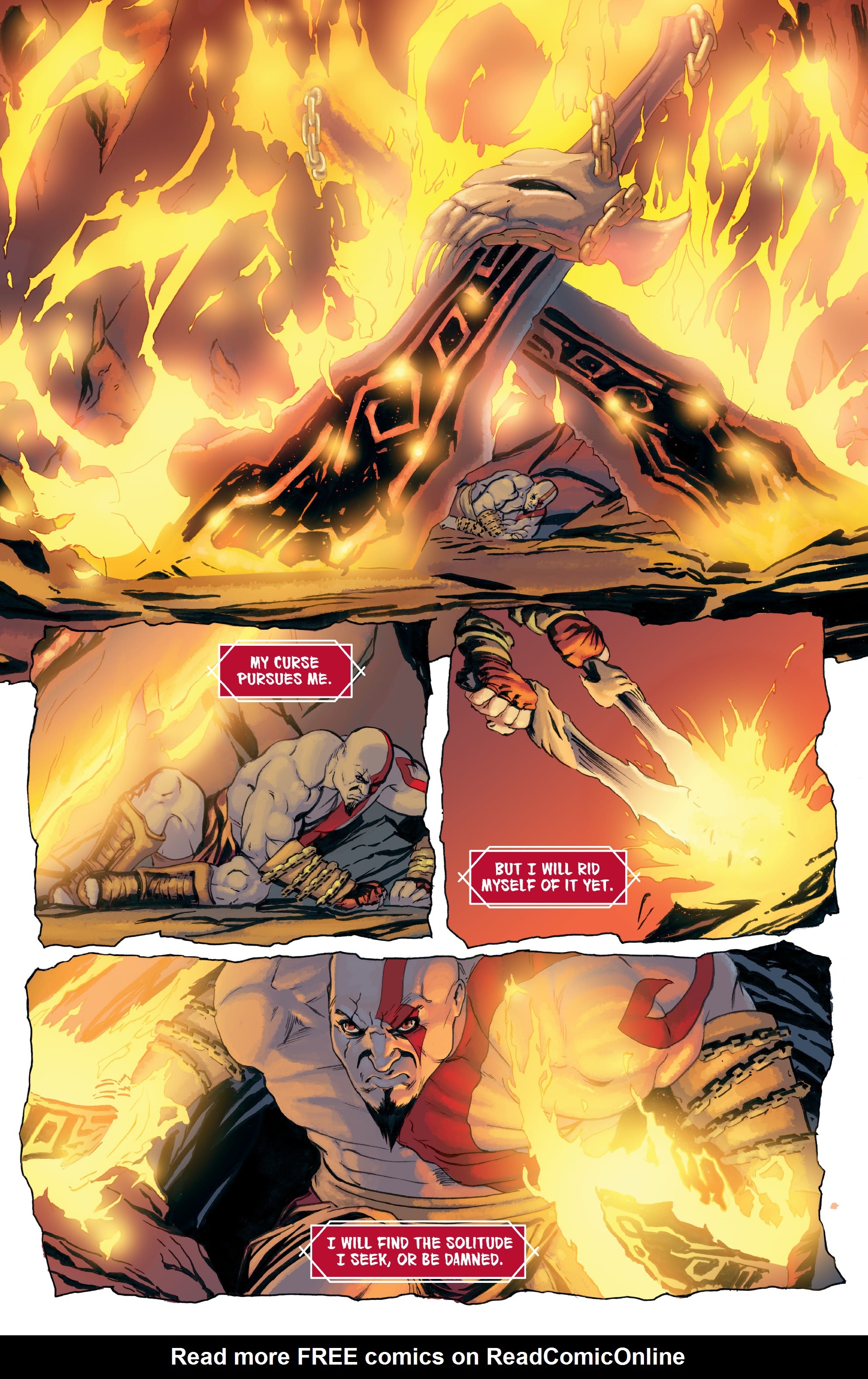 Read online God of War: Fallen God comic -  Issue #1 - 5