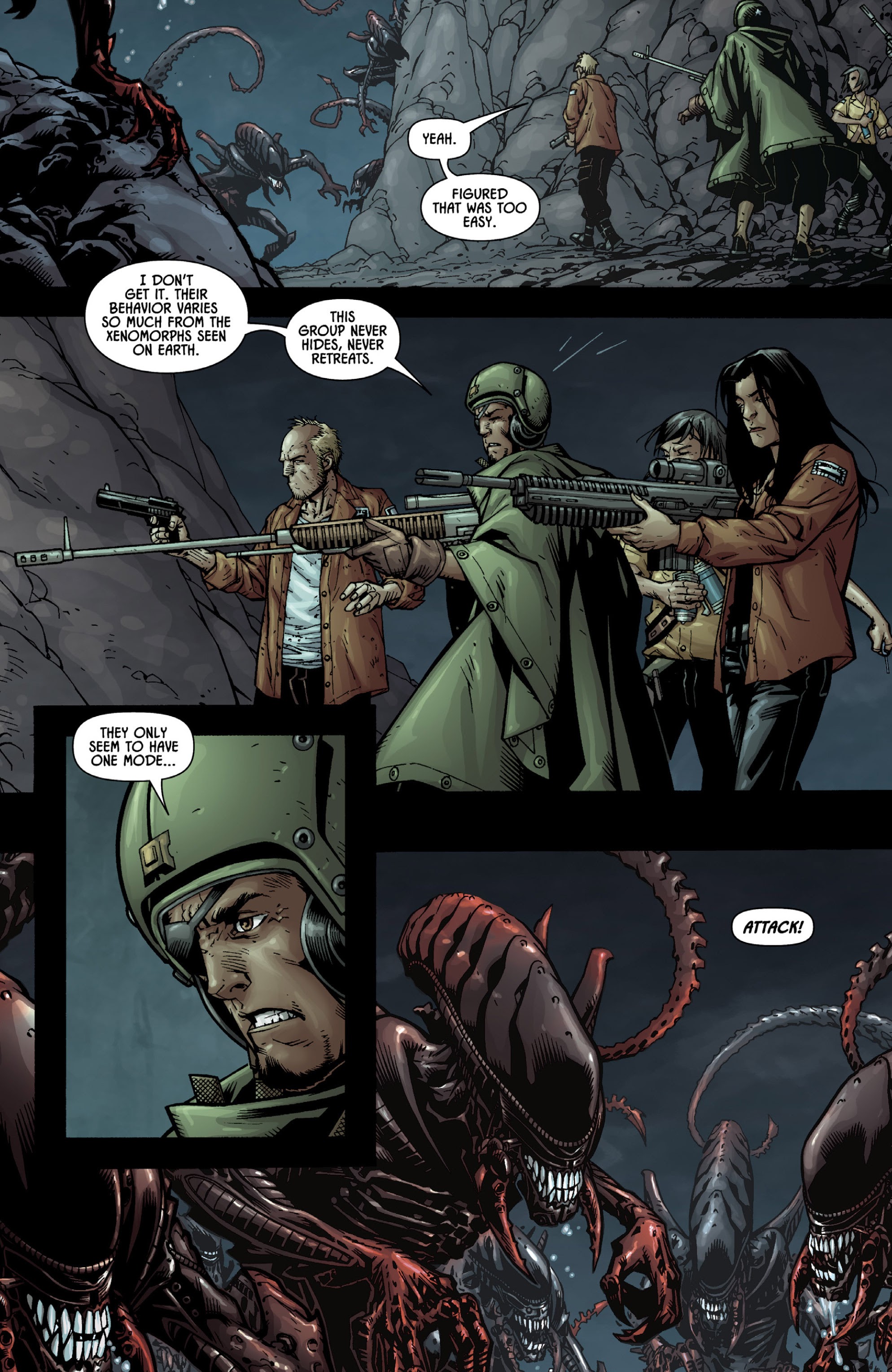 Read online Aliens: More Than Human comic -  Issue # TPB - 90
