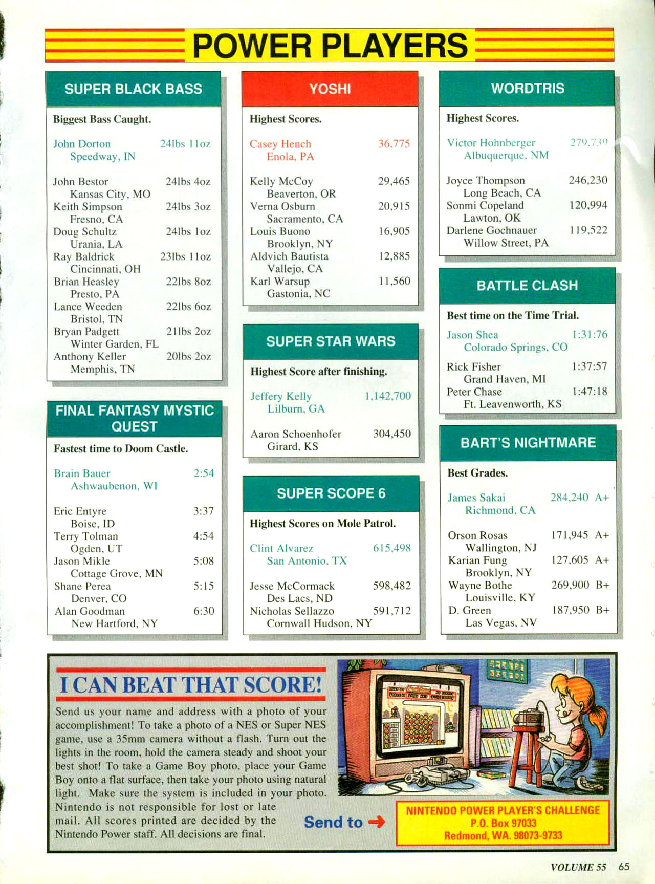 Read online Nintendo Power comic -  Issue #55 - 74