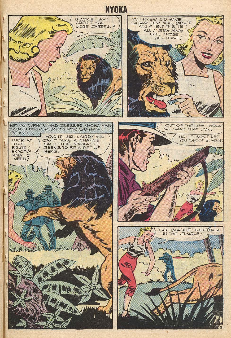 Read online Nyoka the Jungle Girl (1955) comic -  Issue #18 - 23