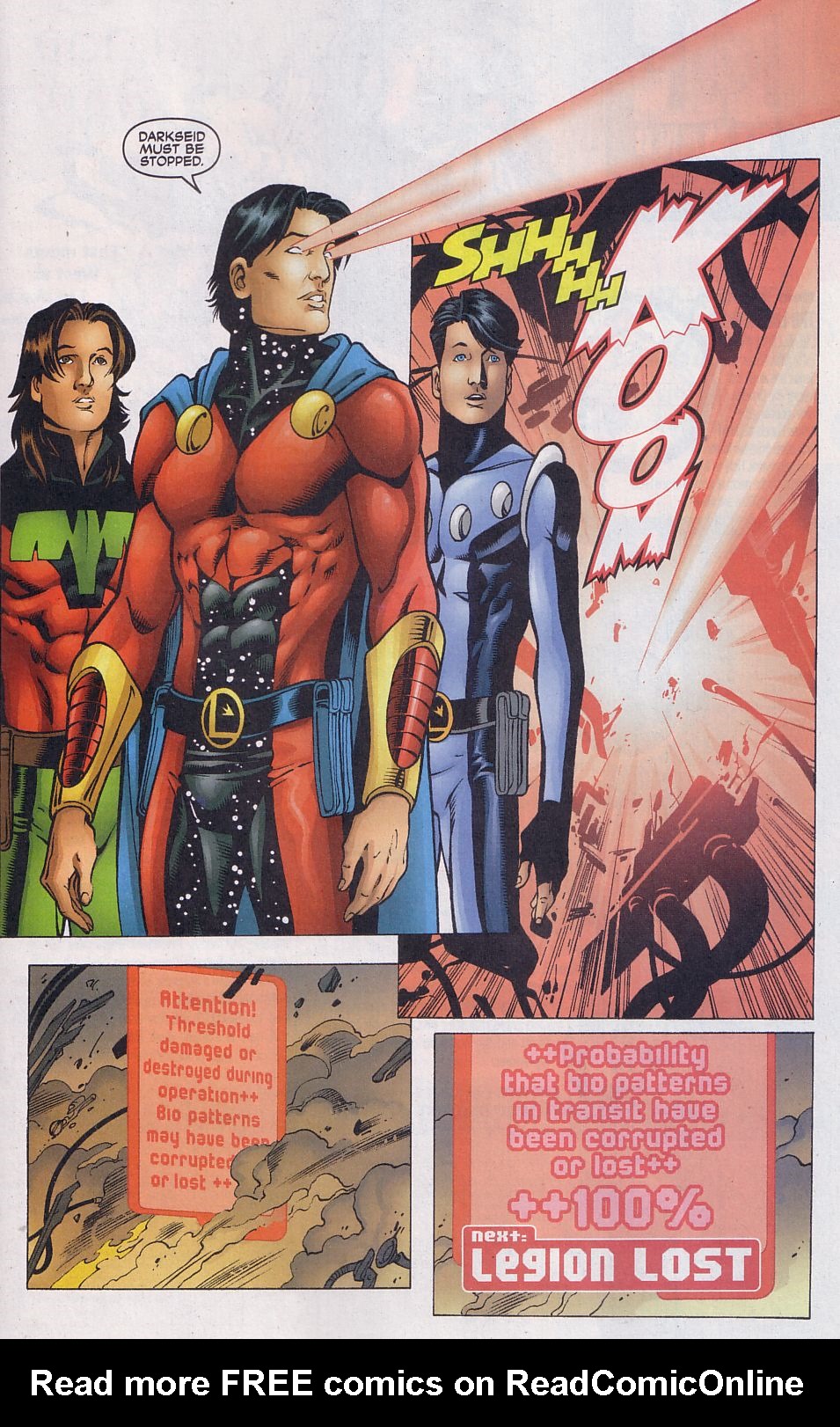 Read online The Legion comic -  Issue #21 - 23