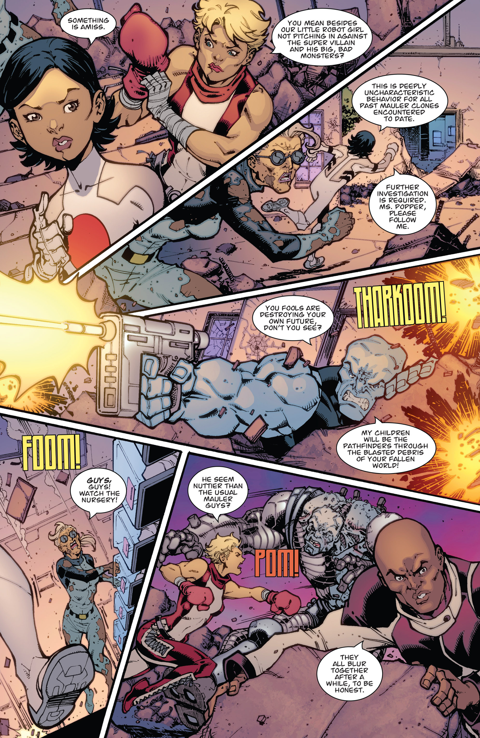 Read online Guarding the Globe (2012) comic -  Issue #2 - 14