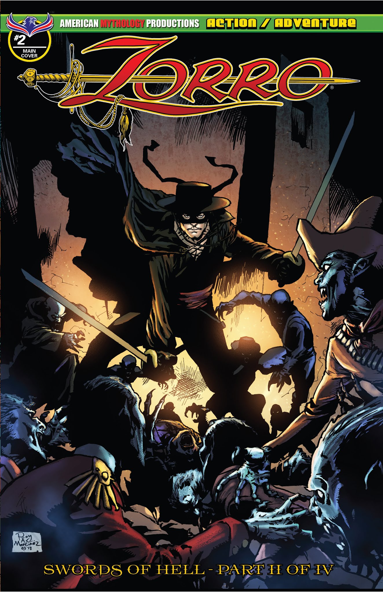 Read online Zorro: Swords of Hell comic -  Issue #2 - 1