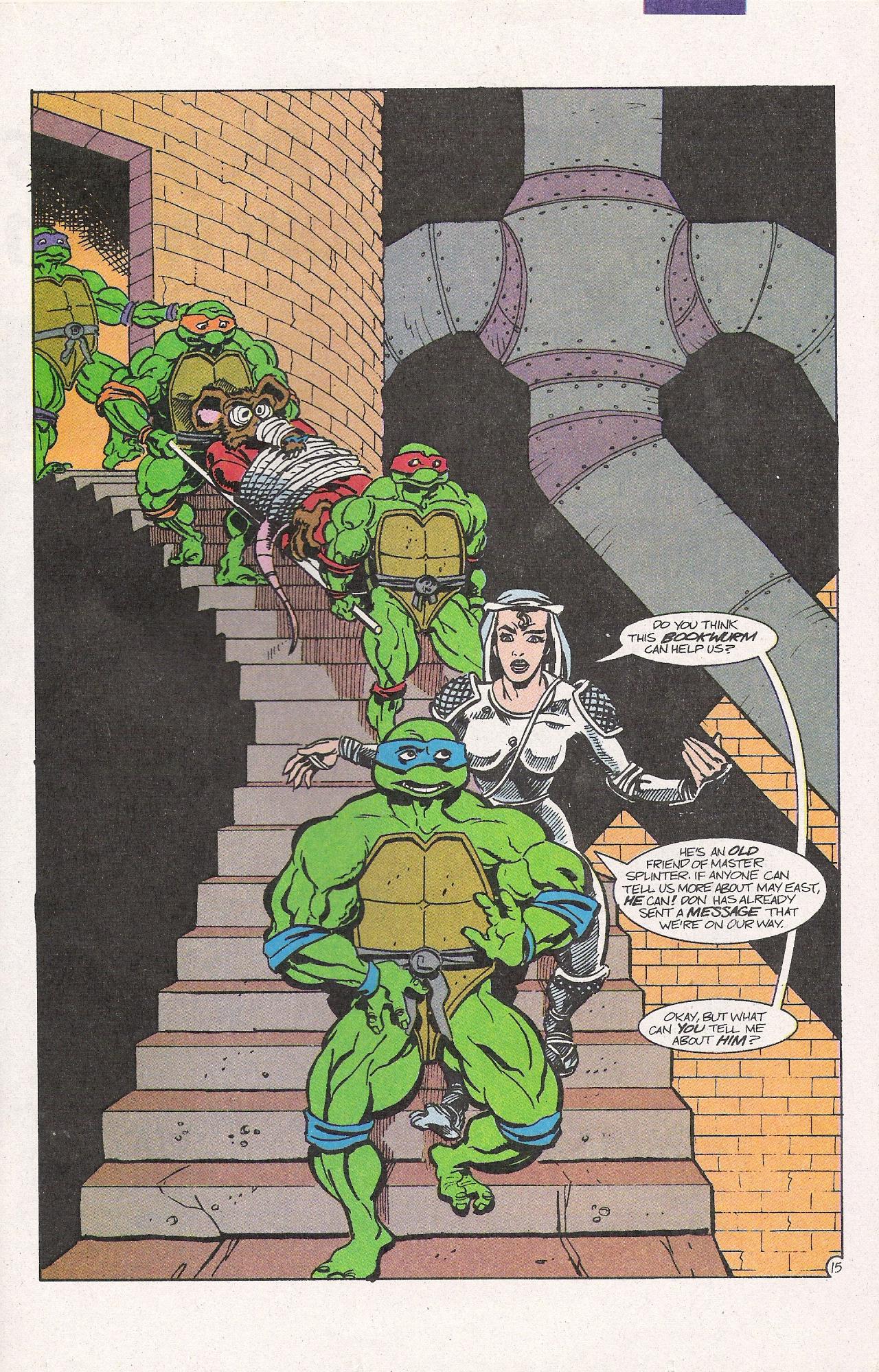 Read online Teenage Mutant Ninja Turtles Presents: April O'Neil (May East Saga) comic -  Issue #2 - 17