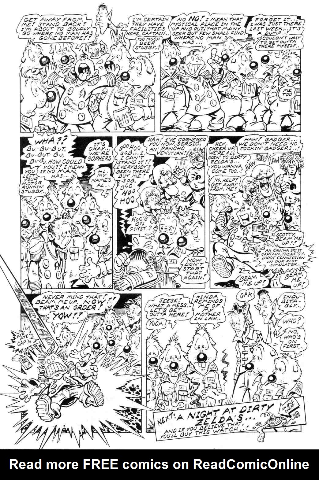 Read online Army  Surplus Komikz Featuring: Cutey Bunny comic -  Issue #5 - 32