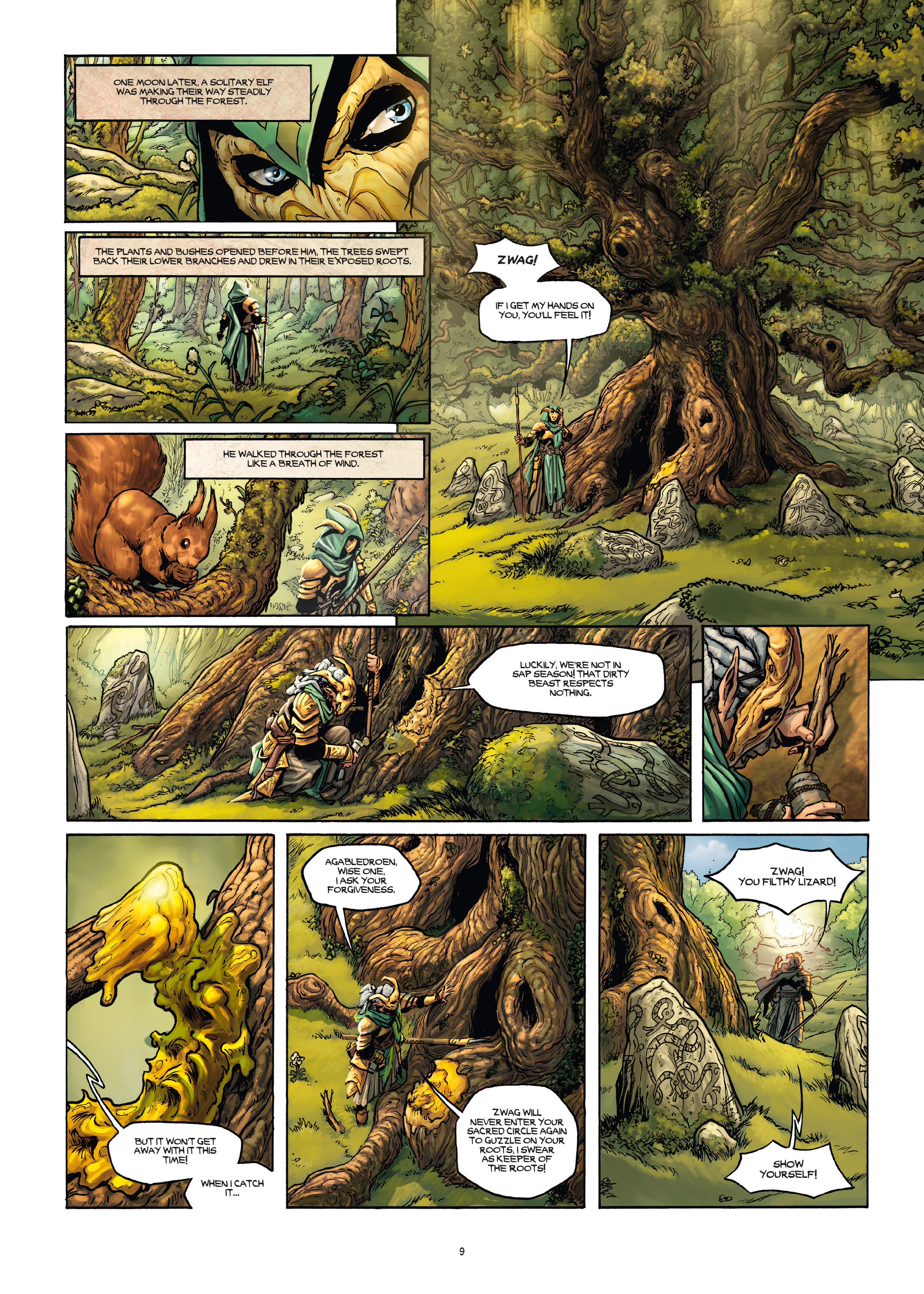 Read online Elves comic -  Issue #22 - 9