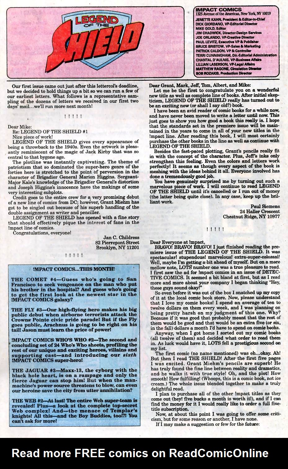 Read online Legend of the Shield comic -  Issue #4 - 28