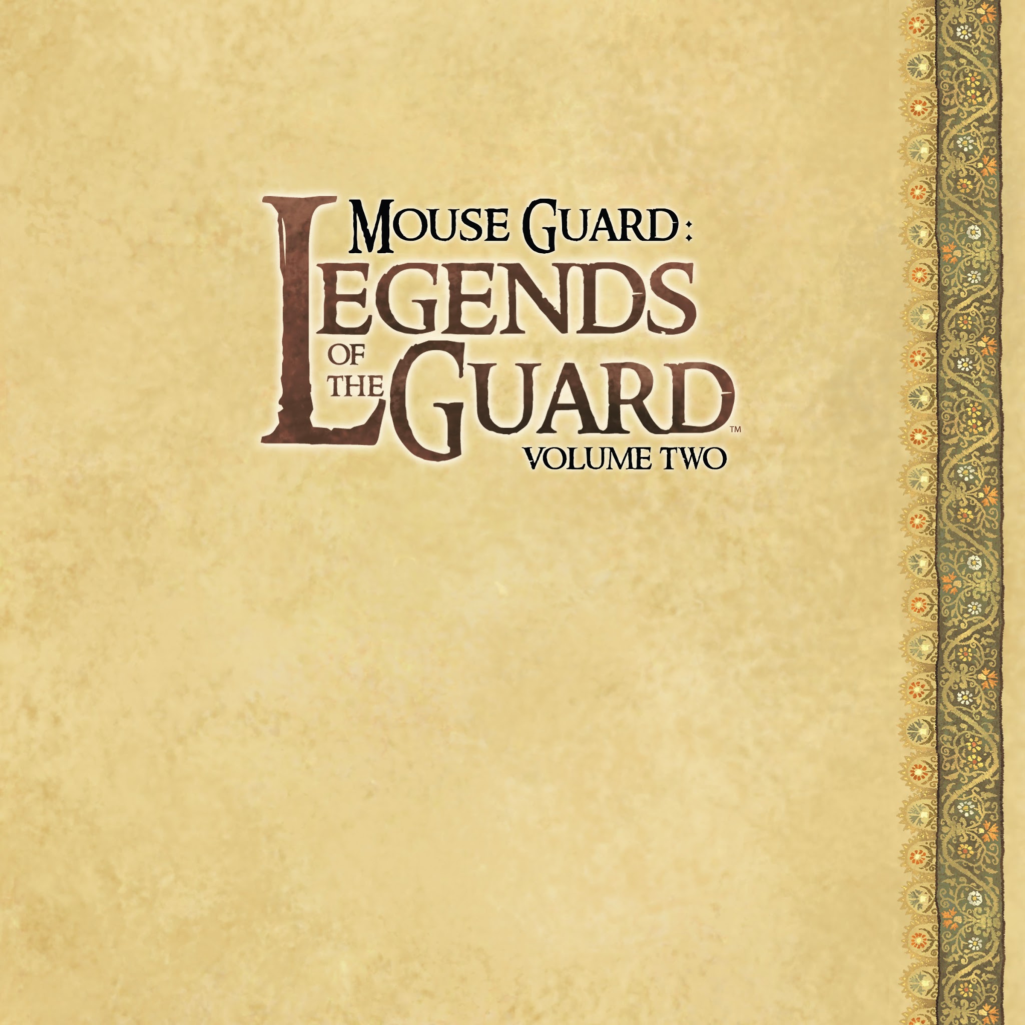 Read online Mouse Guard: Legends of the Guard Volume Two comic -  Issue # TPB - 6
