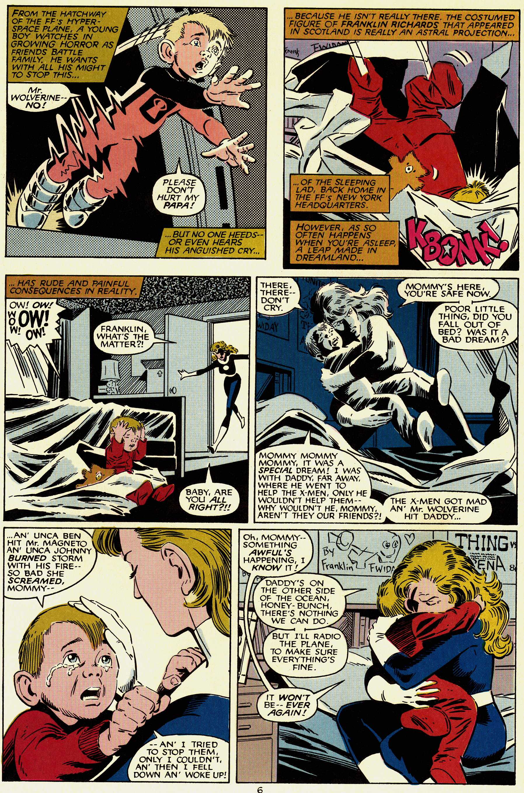 Read online Fantastic Four vs. X-Men comic -  Issue #2 - 7