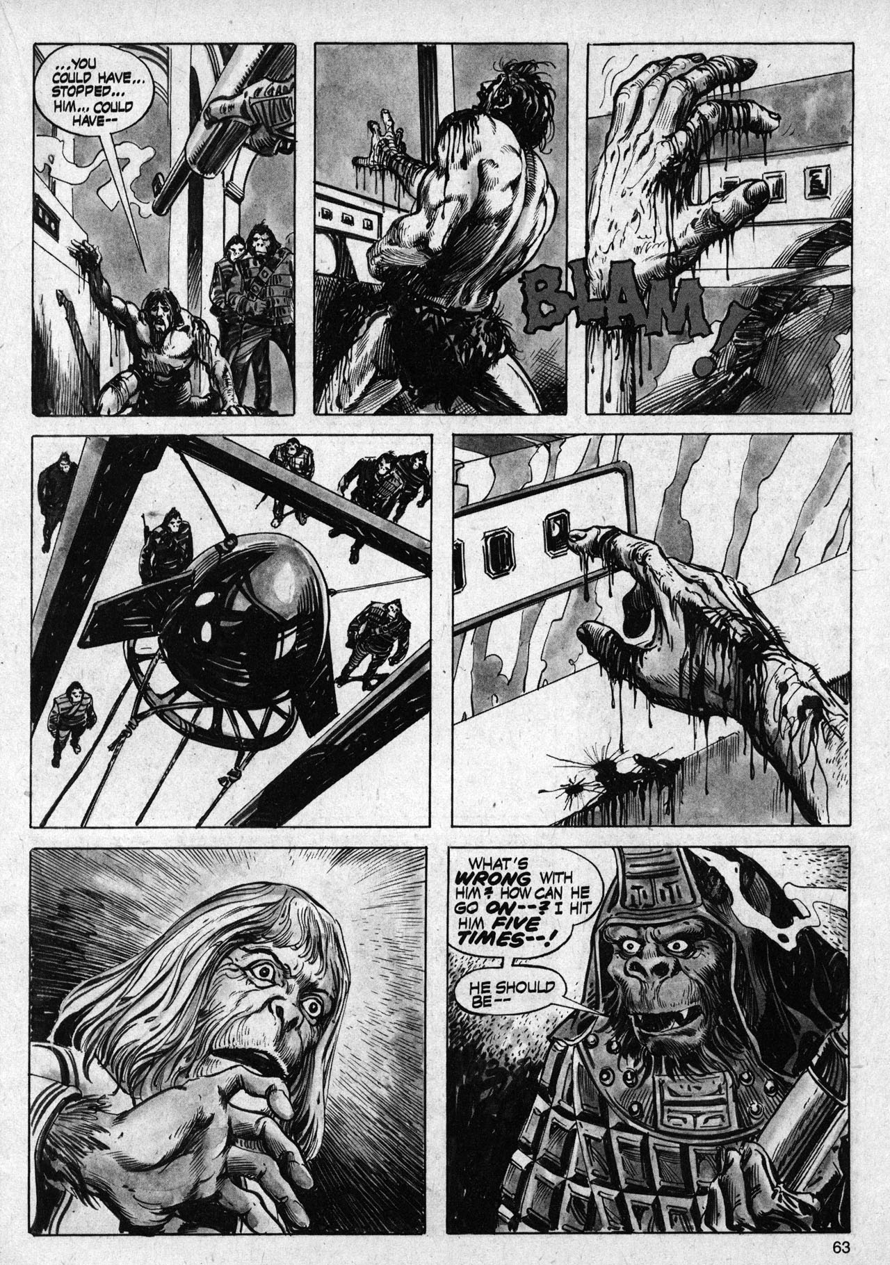 Read online Planet of the Apes comic -  Issue #11 - 59