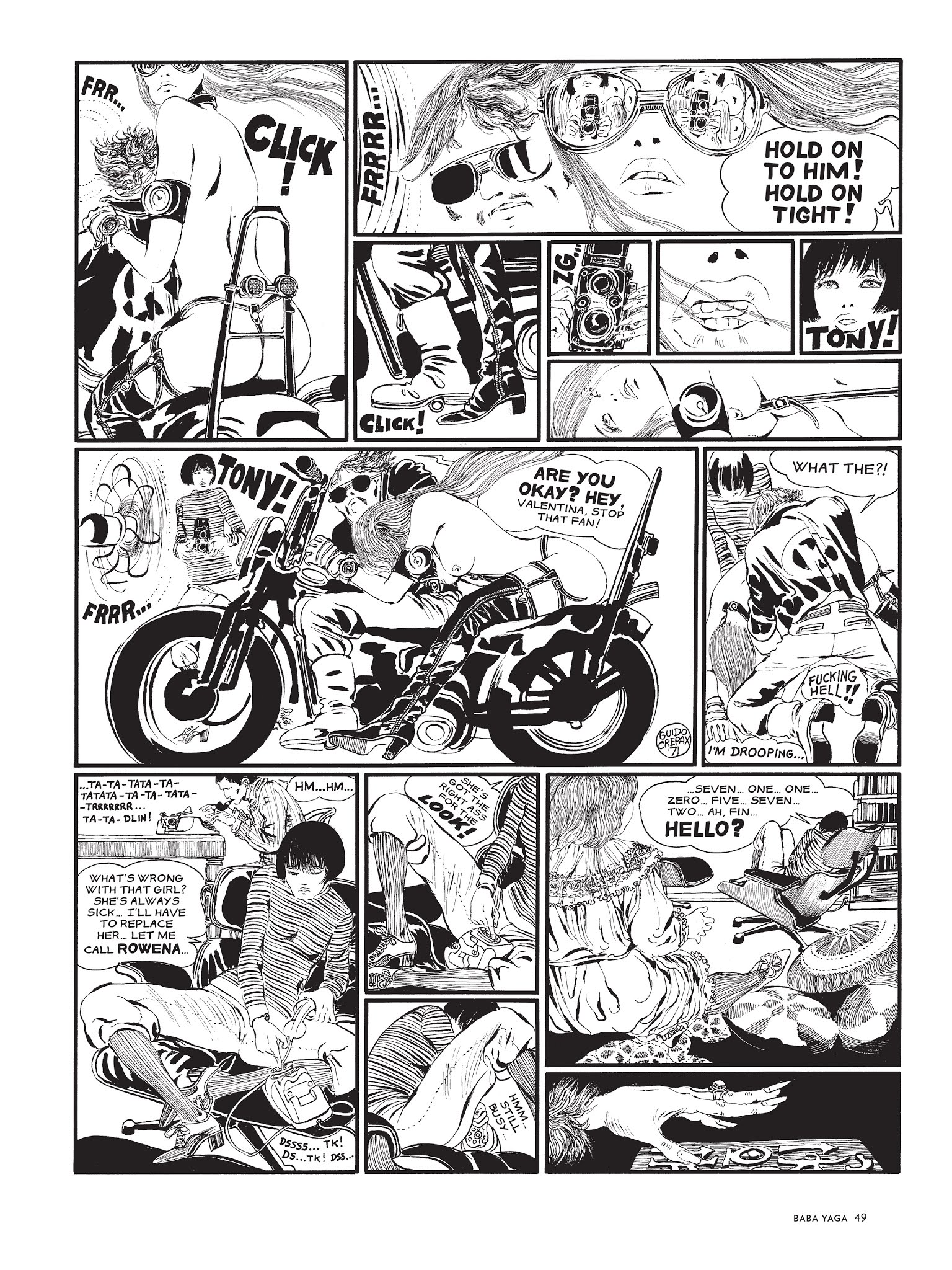 Read online The Complete Crepax comic -  Issue # TPB 3 - 45