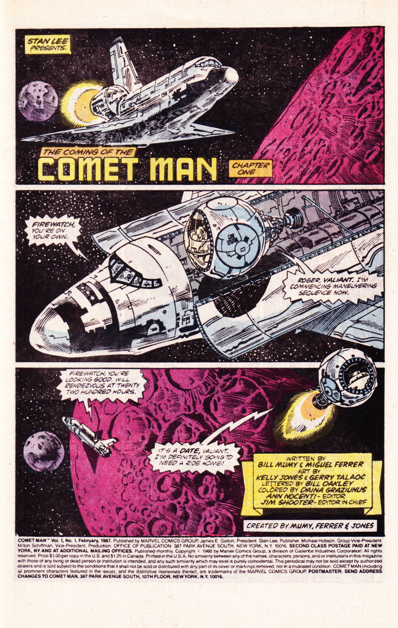 Read online Comet Man comic -  Issue #1 - 2