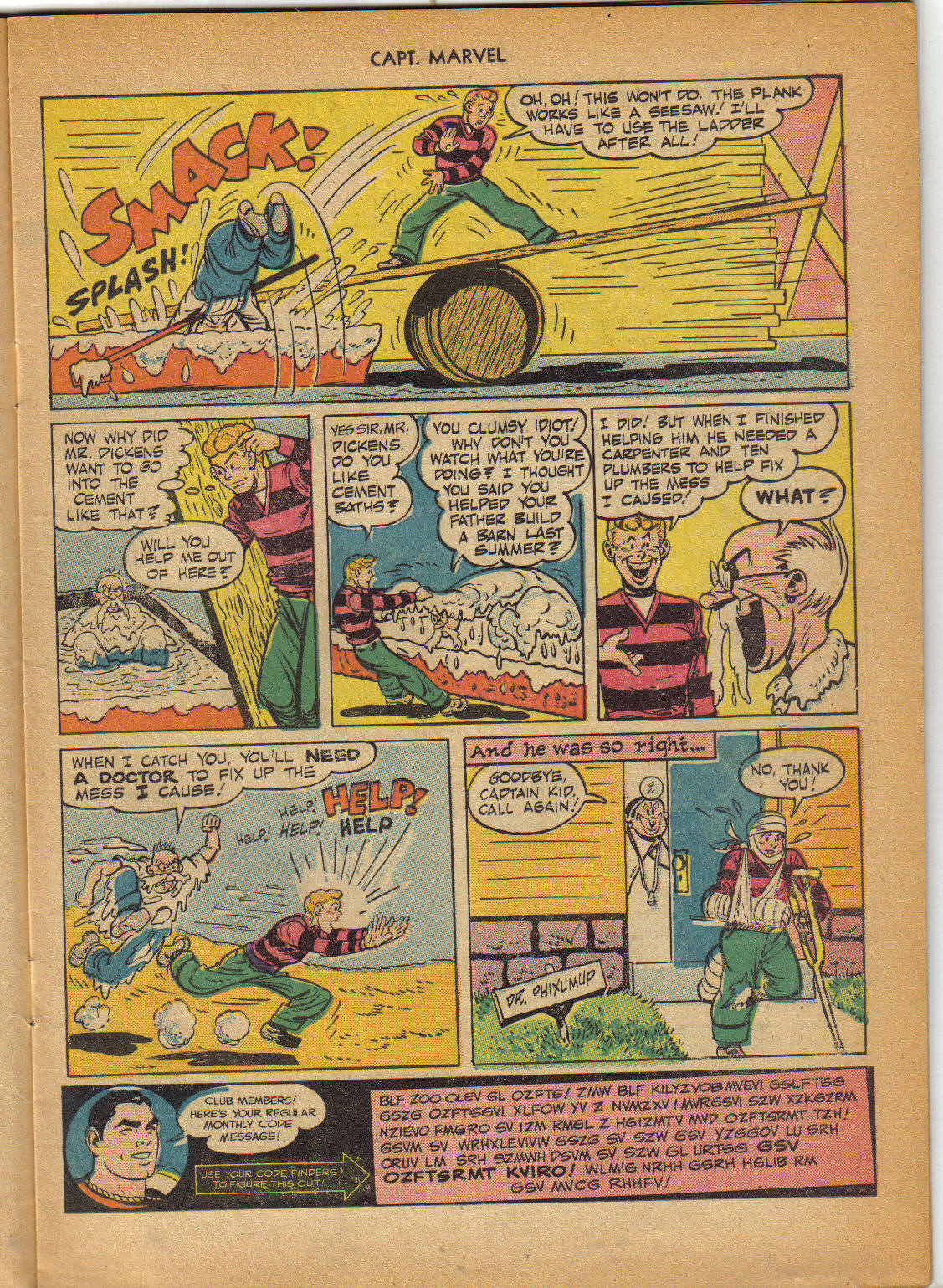Read online Captain Marvel Adventures comic -  Issue #105 - 15
