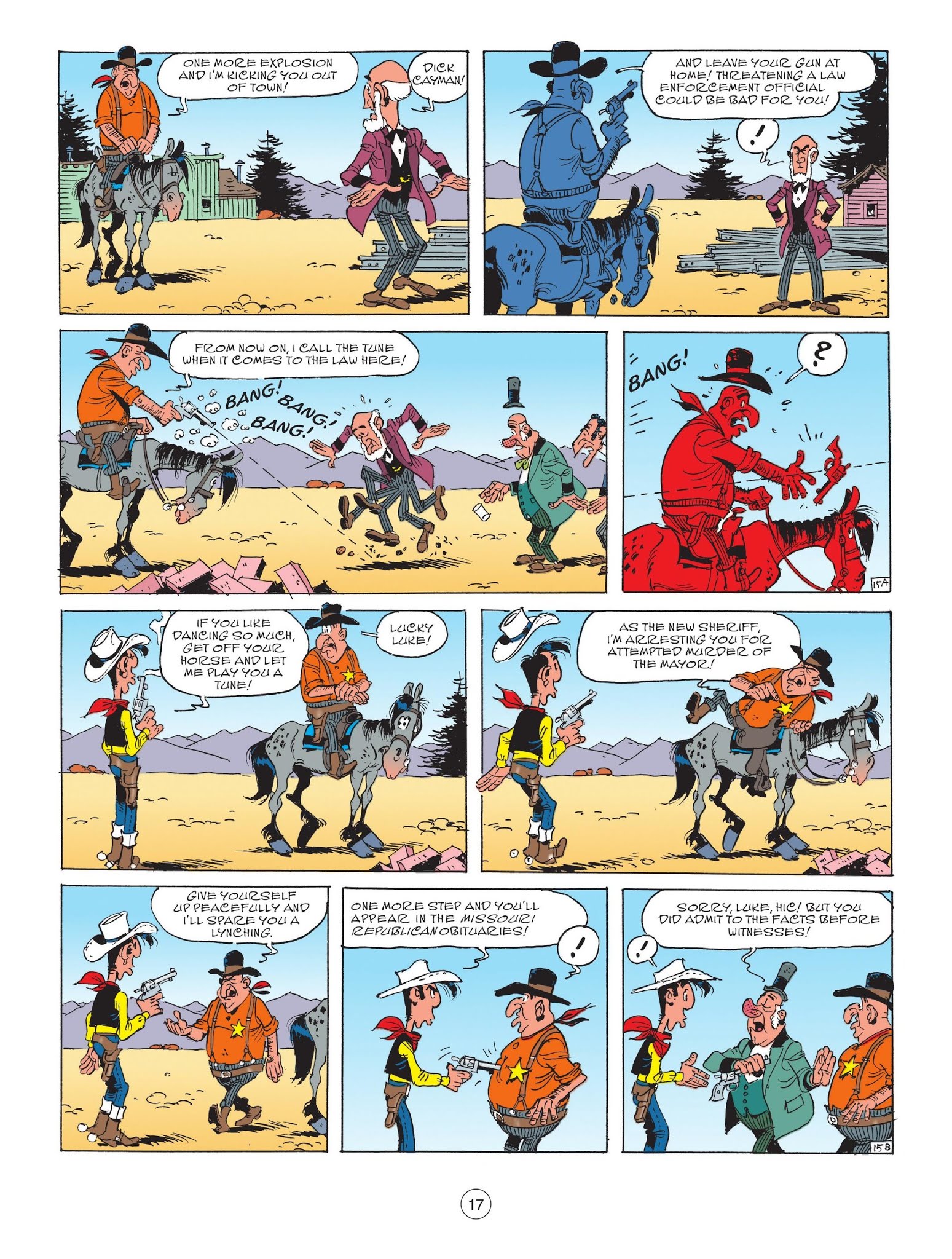 Read online A Lucky Luke Adventure comic -  Issue #68 - 18