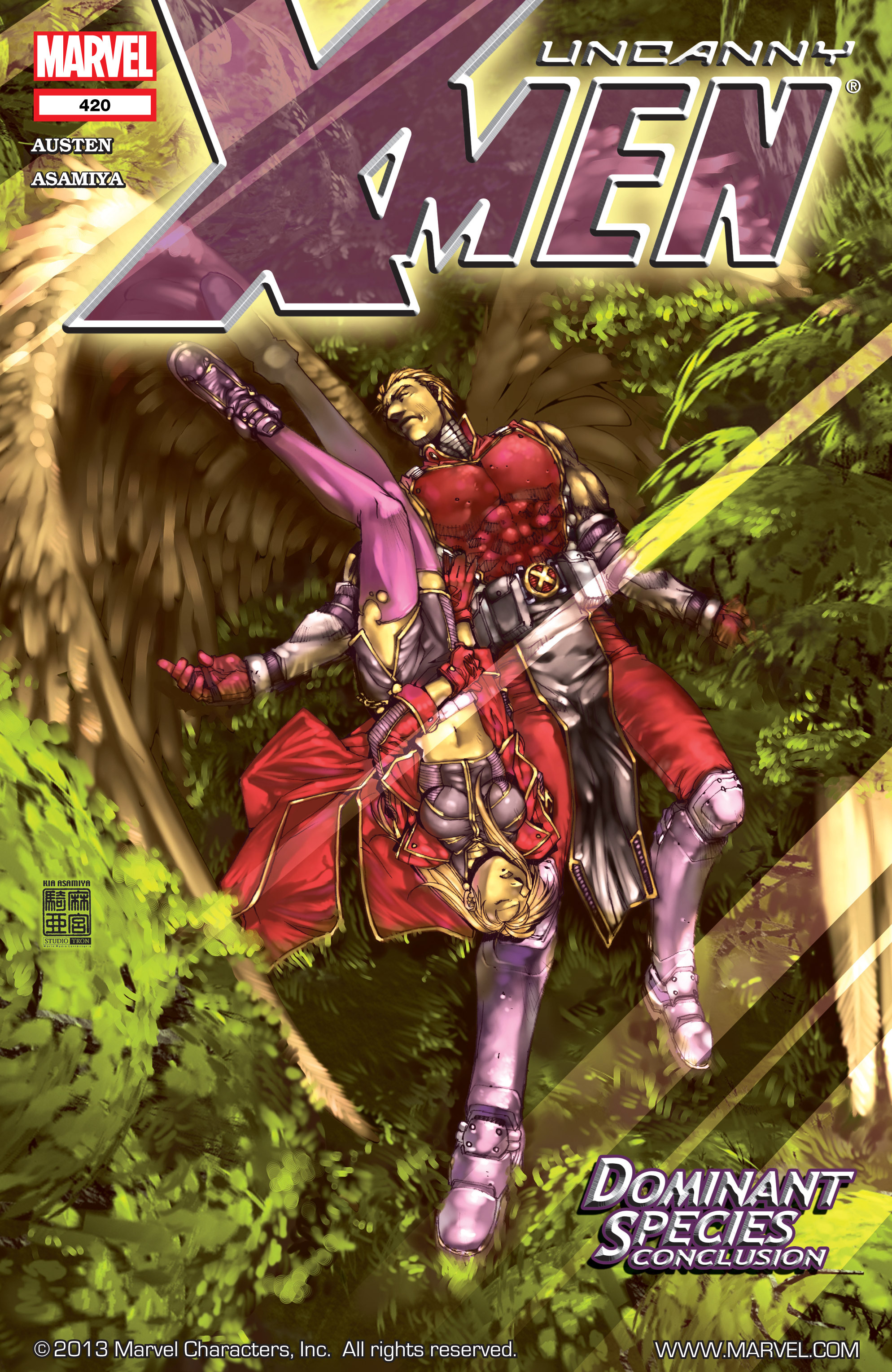 Read online Uncanny X-Men (1963) comic -  Issue #420 - 1