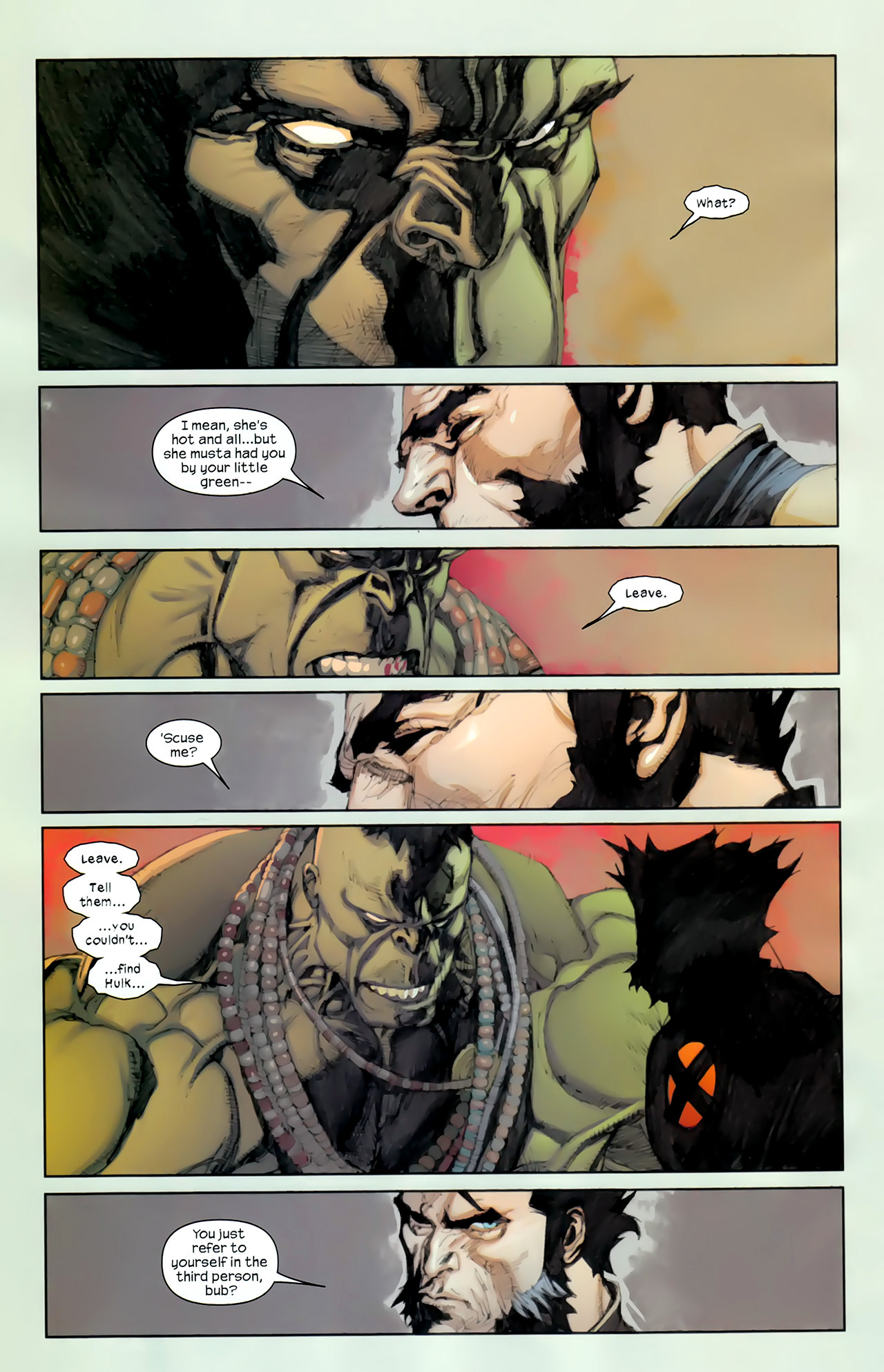 Read online Ultimate Wolverine vs. Hulk comic -  Issue #3 - 17