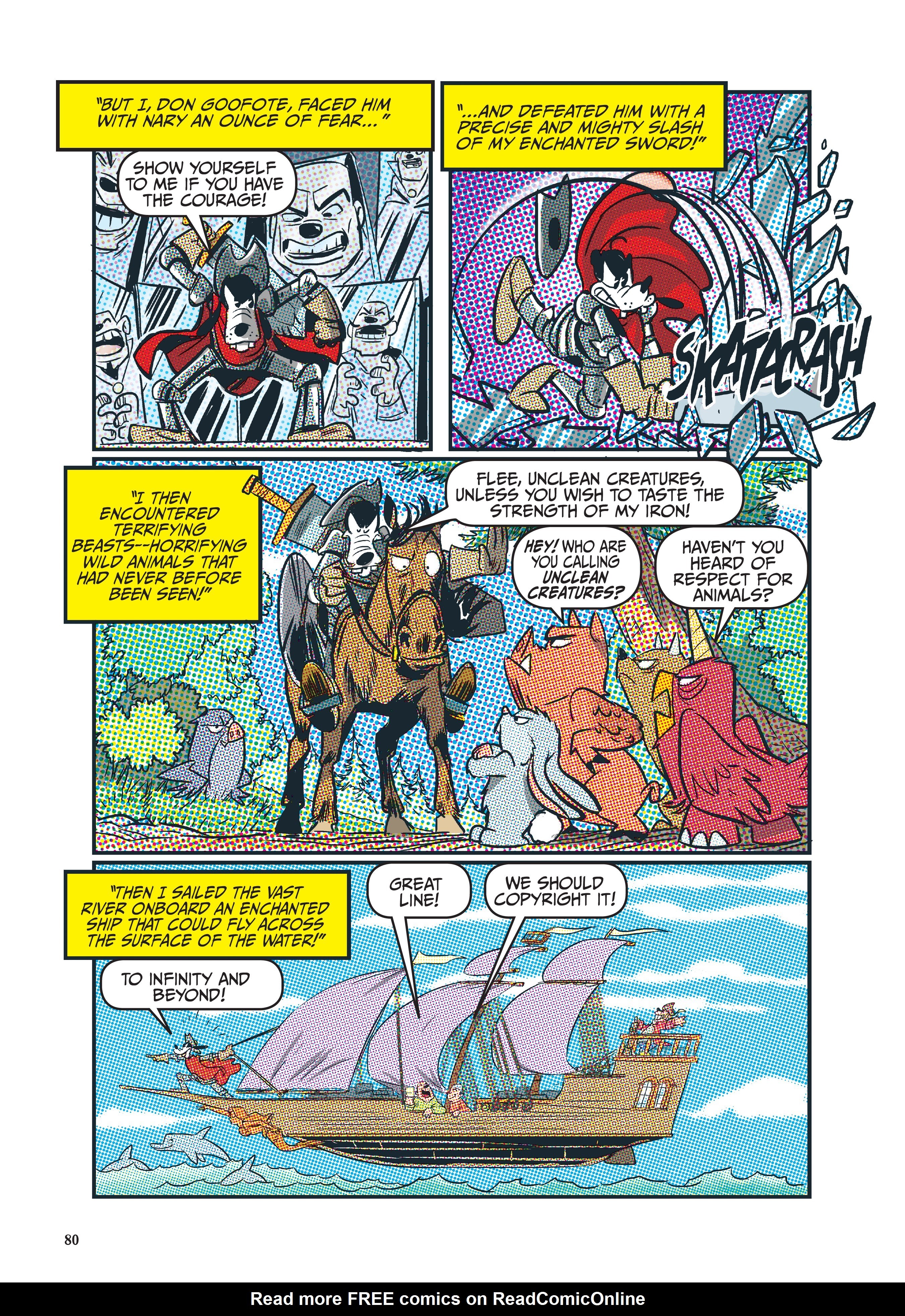 Read online Disney Don Quixote, Starring Goofy and Mickey Mouse comic -  Issue # TPB - 81