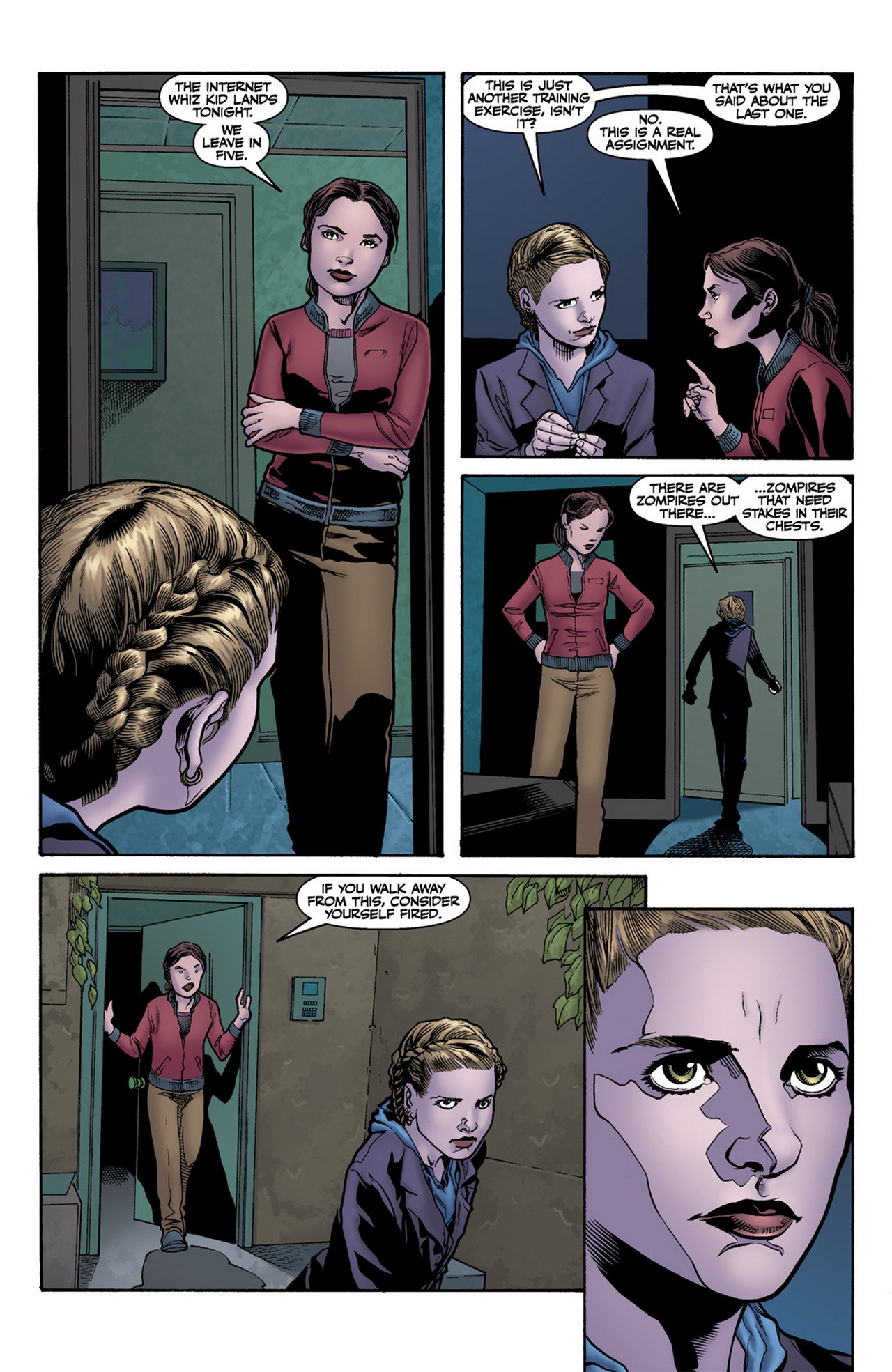 Read online Buffy the Vampire Slayer Season Nine comic -  Issue #11 - 16