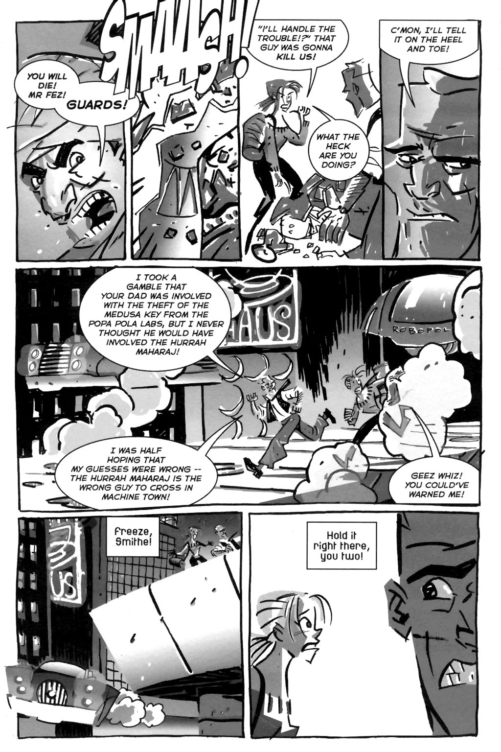 Read online Ferro City comic -  Issue #3 - 10