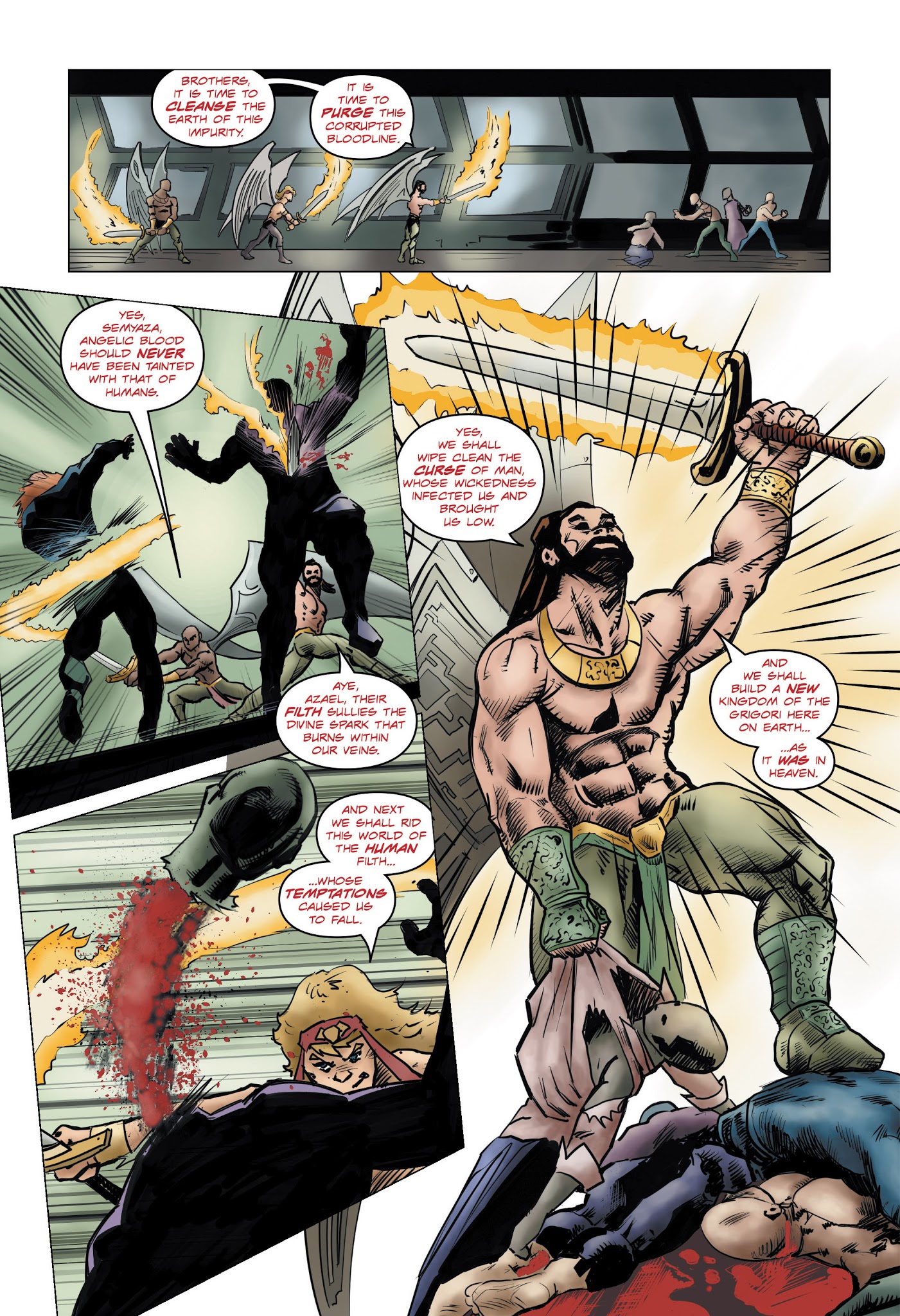 Read online Alpha Gods: Revelation comic -  Issue #4 - 6
