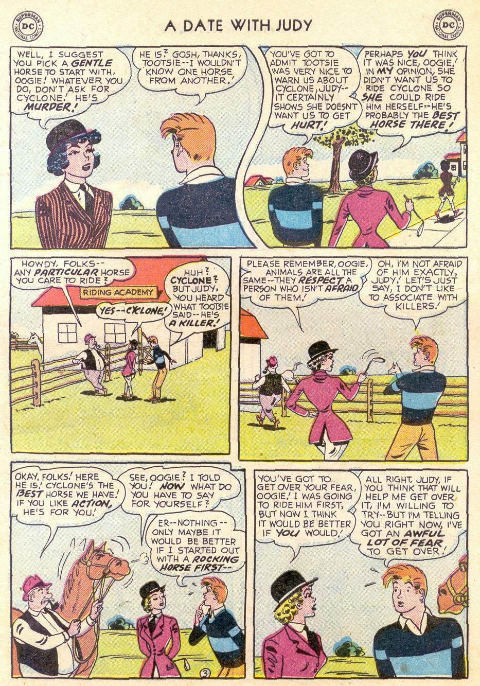 Read online A Date with Judy comic -  Issue #55 - 5