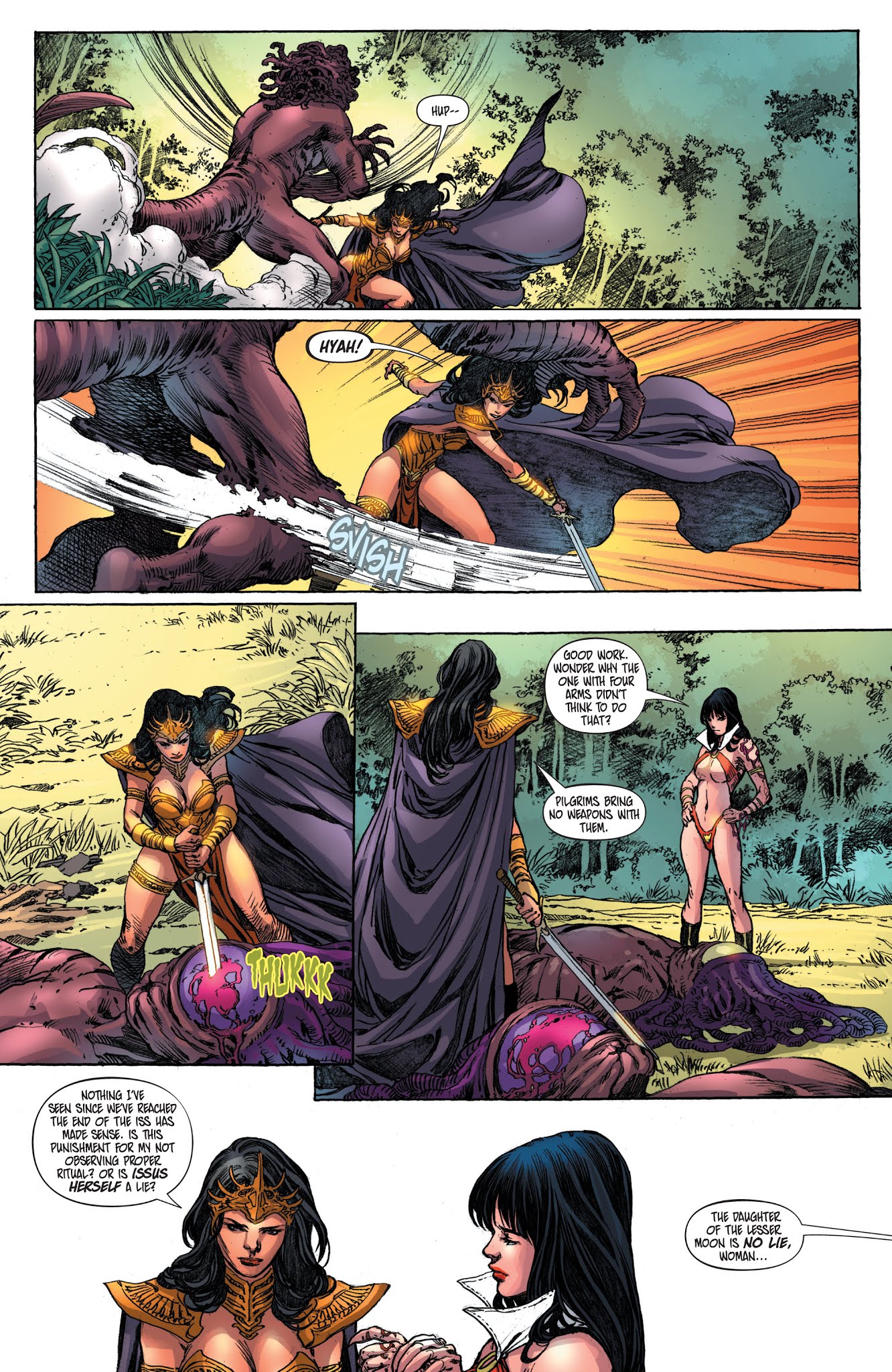 Read online Vampirella/Dejah Thoris comic -  Issue #2 - 25