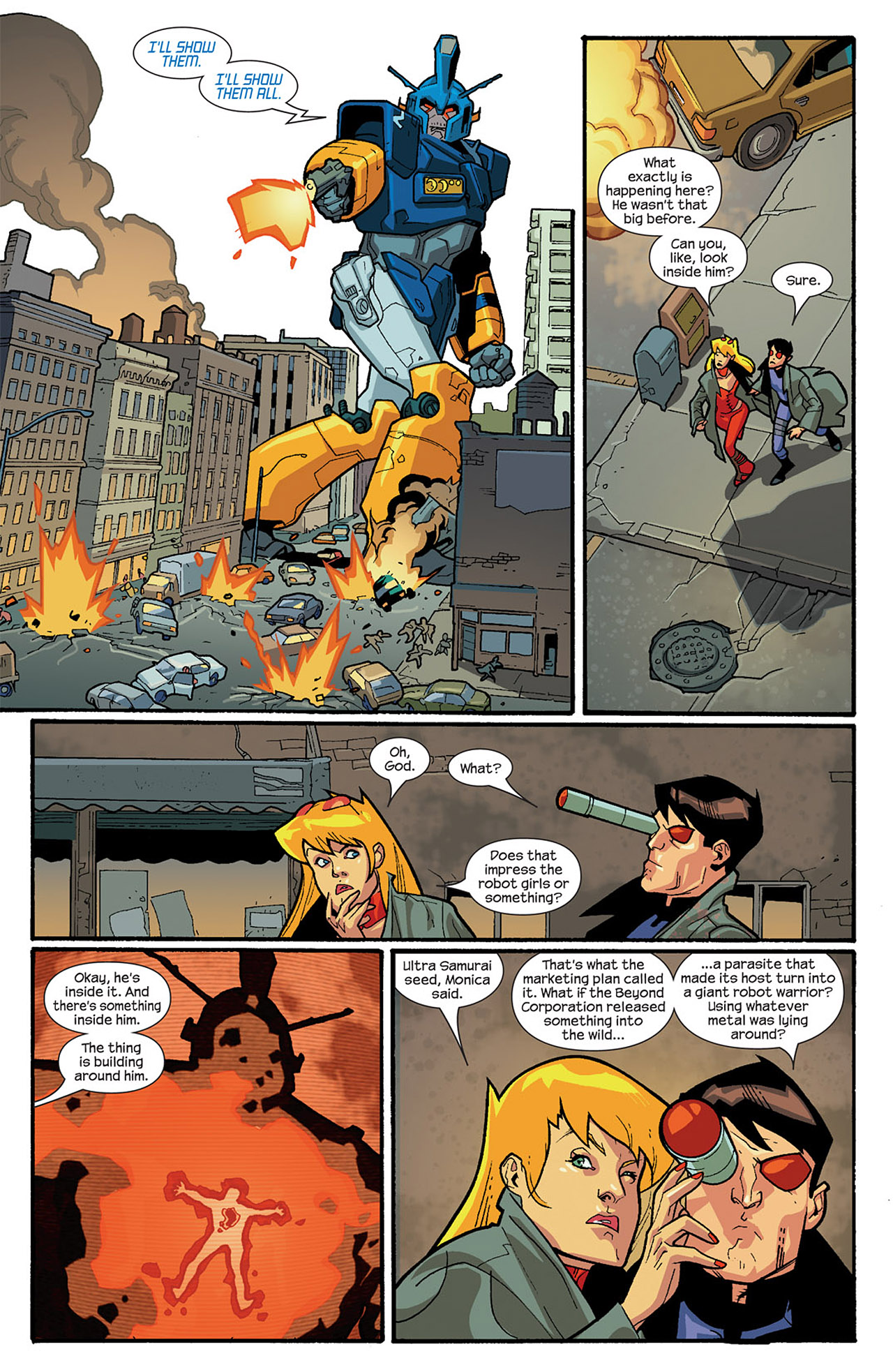 Read online Nextwave: Agents Of H.A.T.E. comic -  Issue #4 - 15