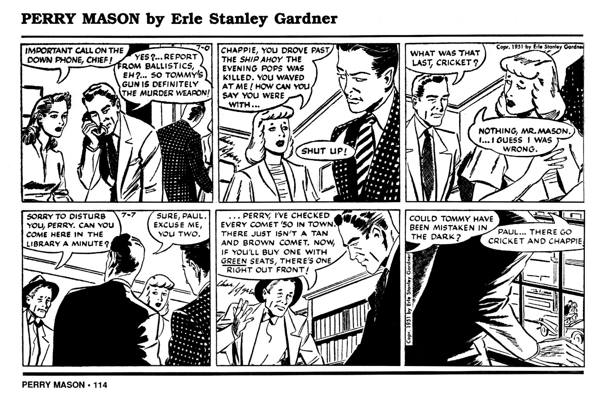 Read online Four Cases of Murder comic -  Issue # TPB - 122