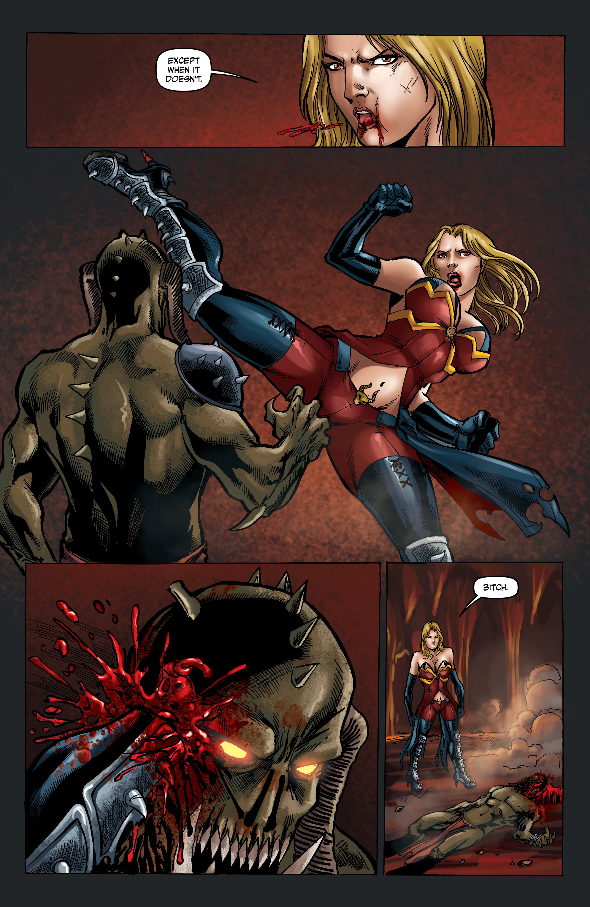 Read online Hellina (2016) comic -  Issue #3 - 20