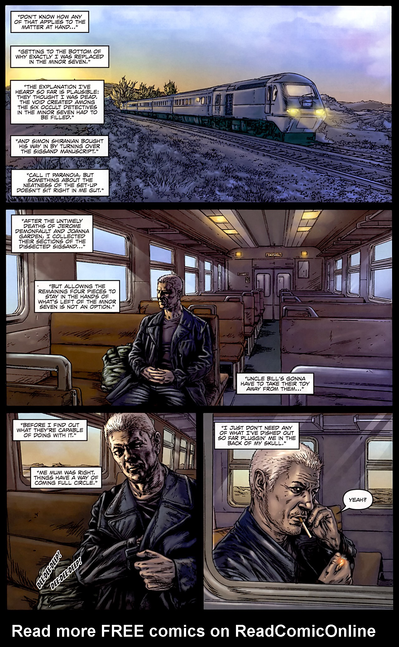 Read online Gravel comic -  Issue #3 - 5