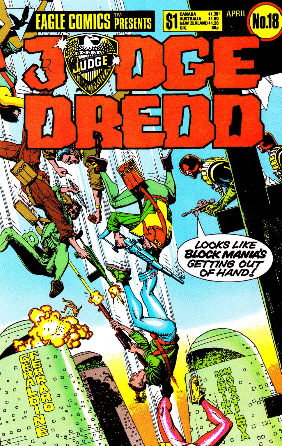 Read online Judge Dredd (1983) comic -  Issue #18 - 1
