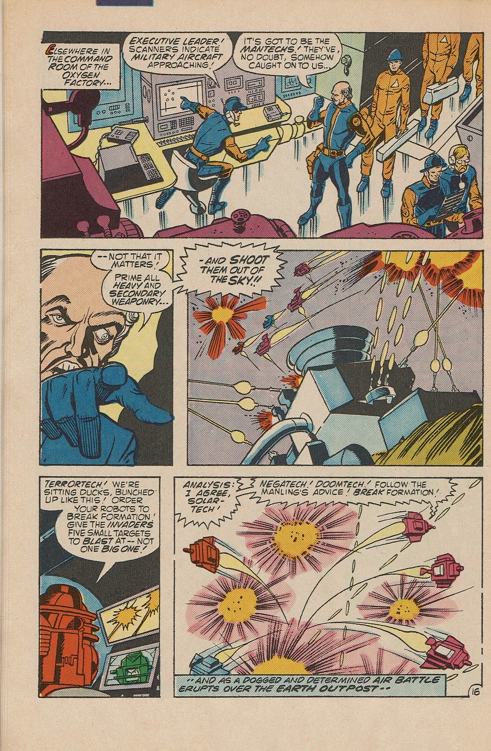 Read online ManTech Robot Warriors comic -  Issue #4 - 22