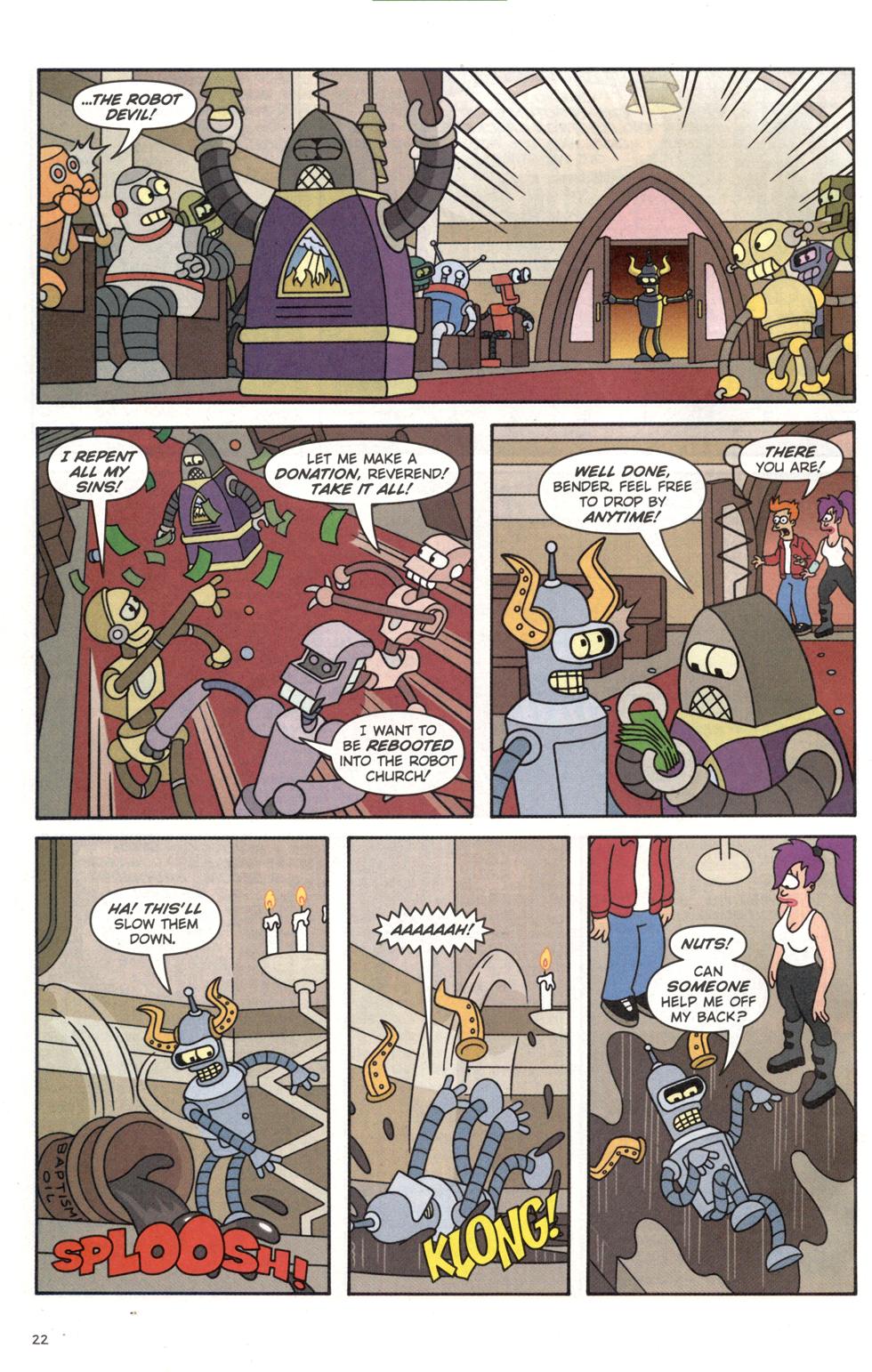 Read online Futurama Comics comic -  Issue #13 - 23