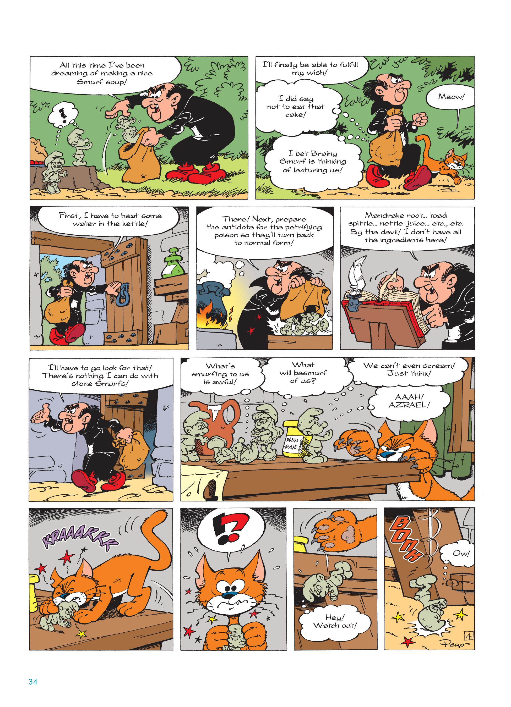 Read online The Smurfs comic -  Issue #16 - 35