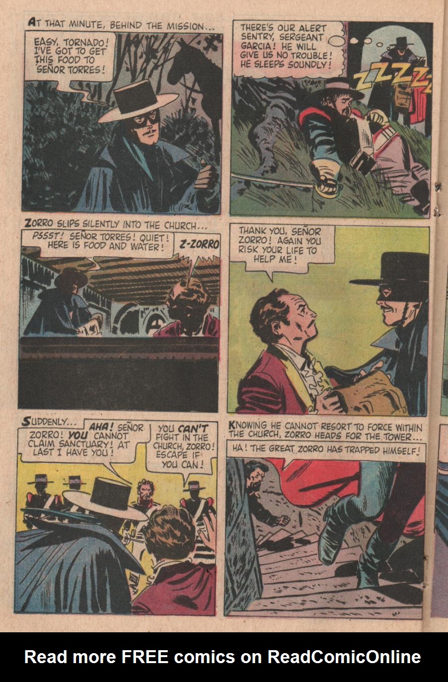 Read online Zorro (1966) comic -  Issue #9 - 20