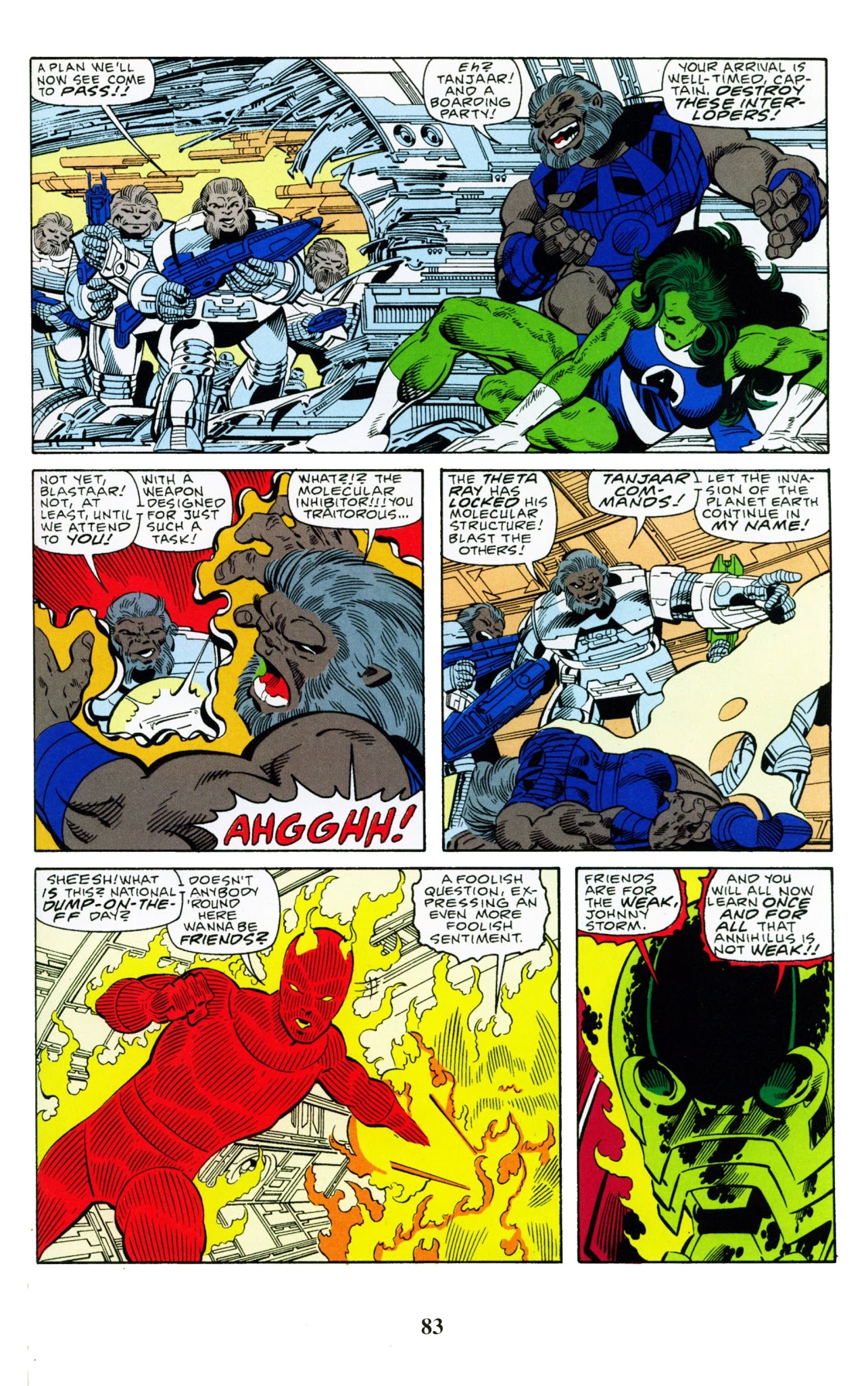 Read online Fantastic Four Visionaries: John Byrne comic -  Issue # TPB 8 - 85