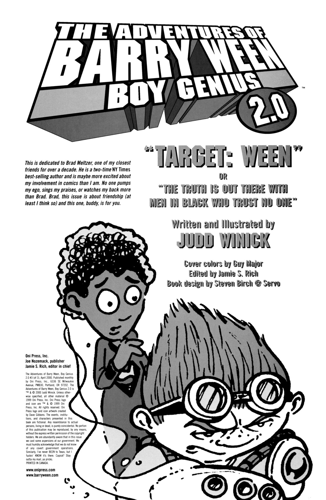 Read online The Adventures of Barry Ween 2.0 comic -  Issue #3 - 2