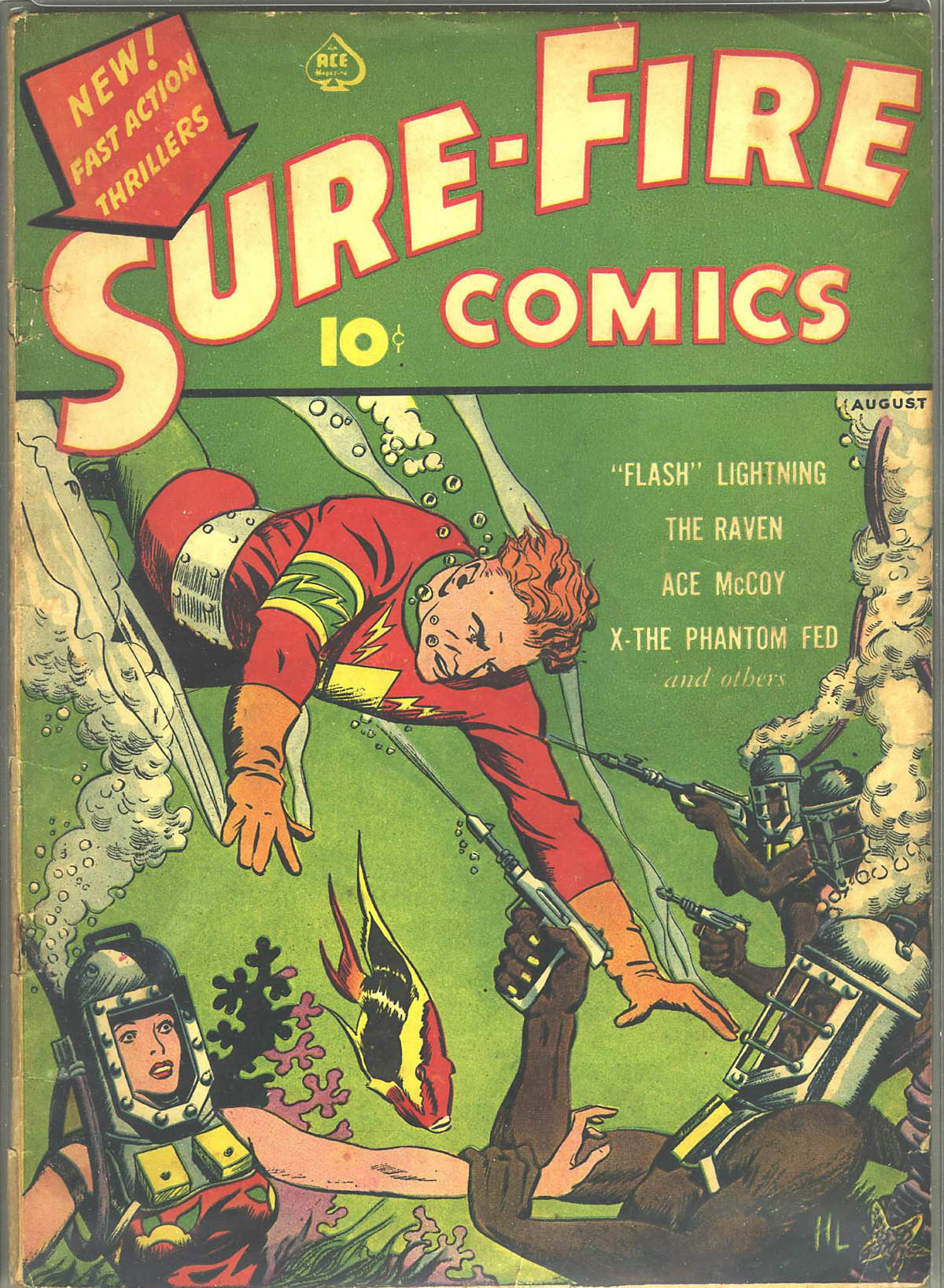 Read online Sure-Fire Comics comic -  Issue #2 - 1