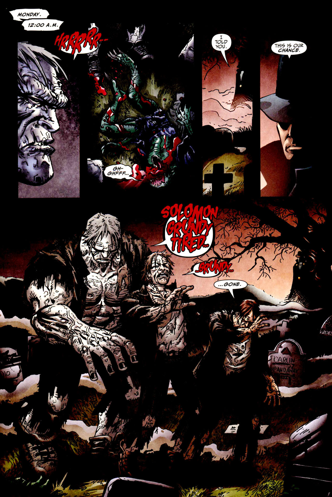 Read online Faces of Evil: Solomon Grundy comic -  Issue # Full - 20