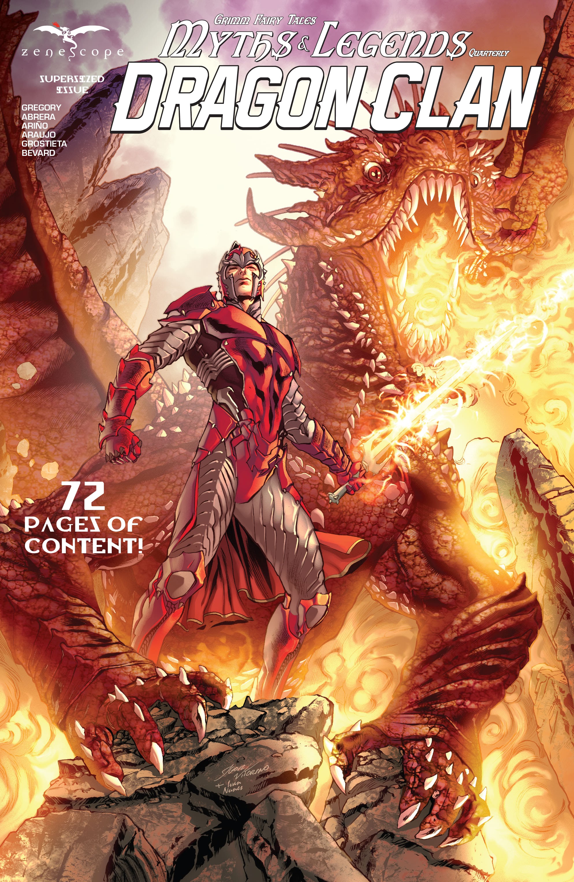 Read online Myths & Legends Quarterly: Dragon Clan comic -  Issue # Full - 1