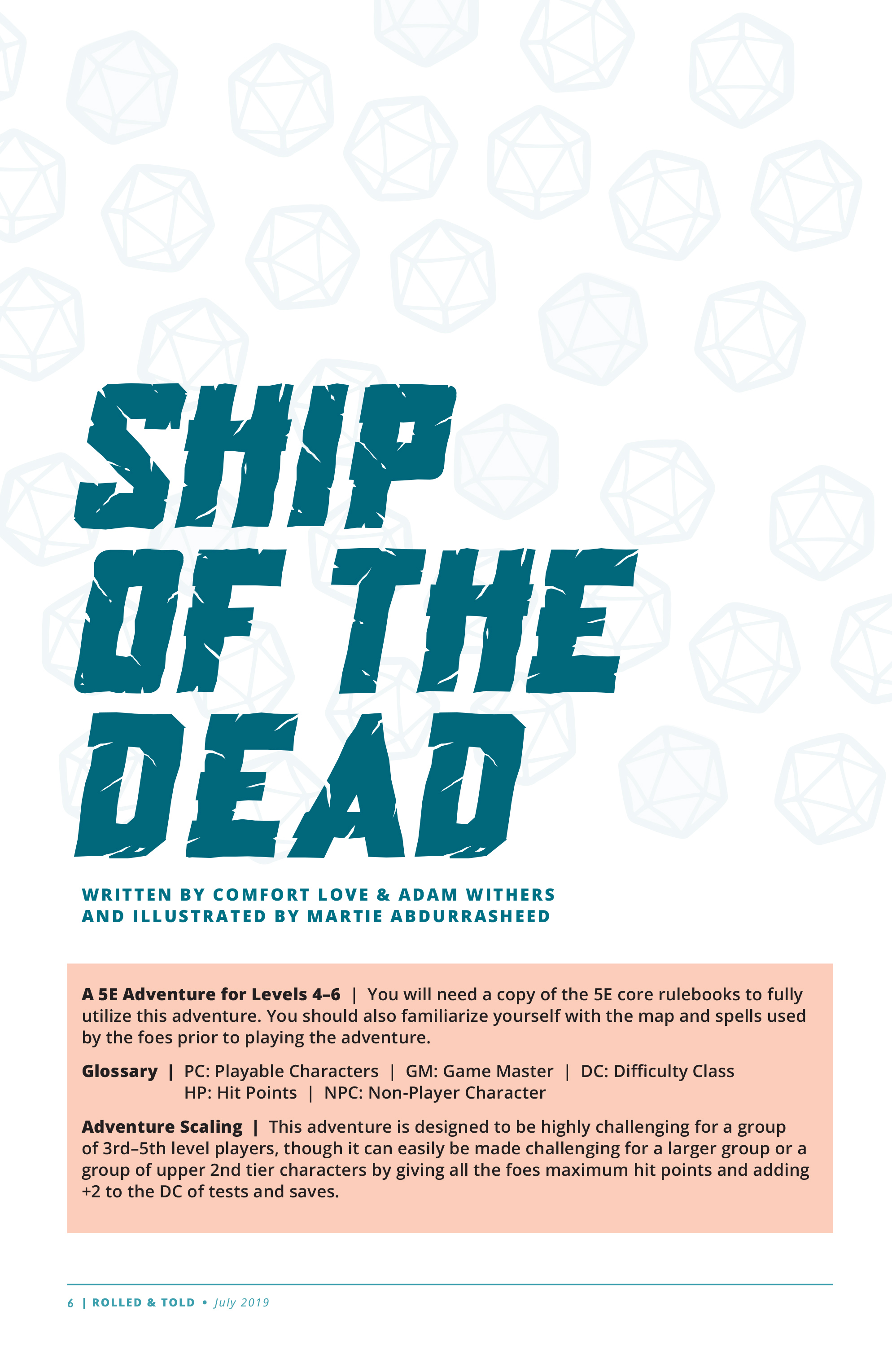 Read online Rolled & Told comic -  Issue #11 - 6