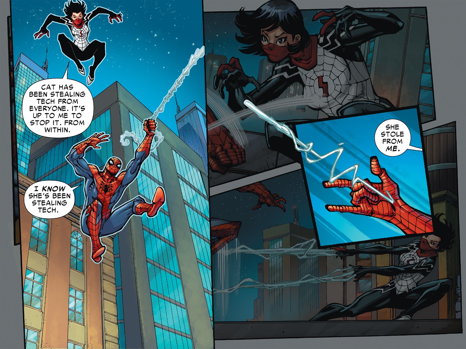 The Amazing Spider-Man & Silk: The Spider(fly) Effect (Infinite Comics) issue 1 - Page 11