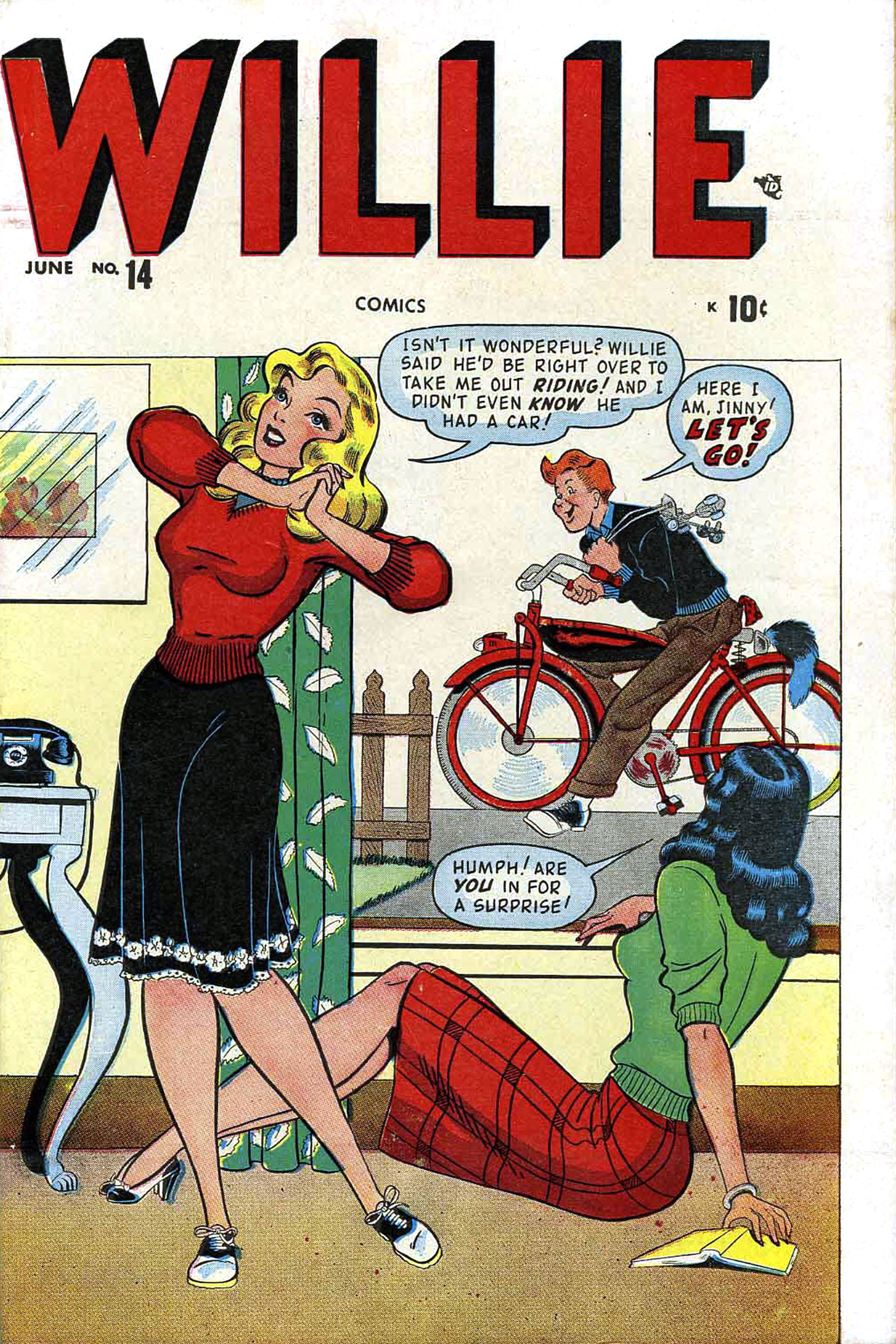 Read online Willie Comics (1946) comic -  Issue #14 - 1