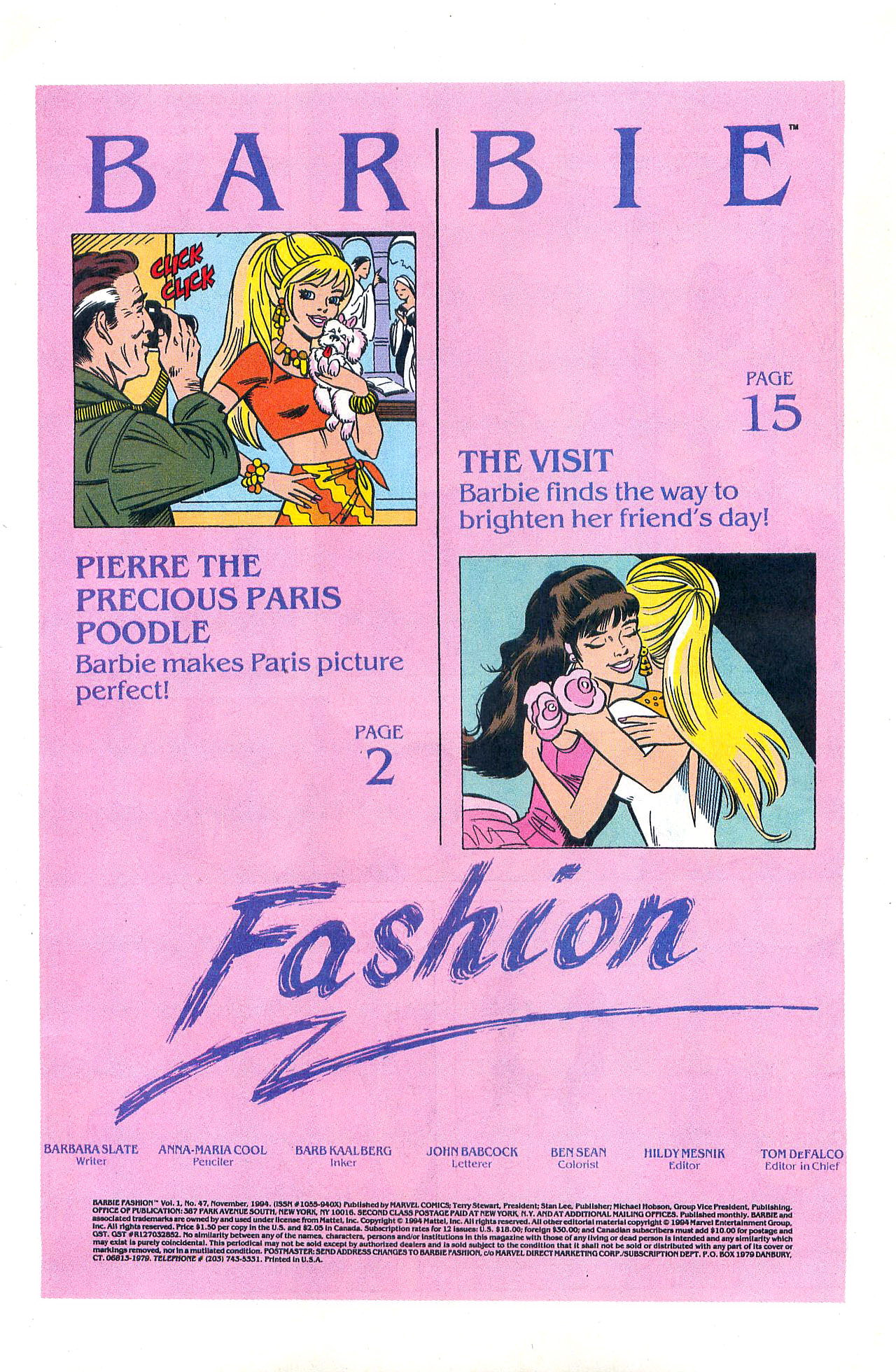 Read online Barbie Fashion comic -  Issue #47 - 3
