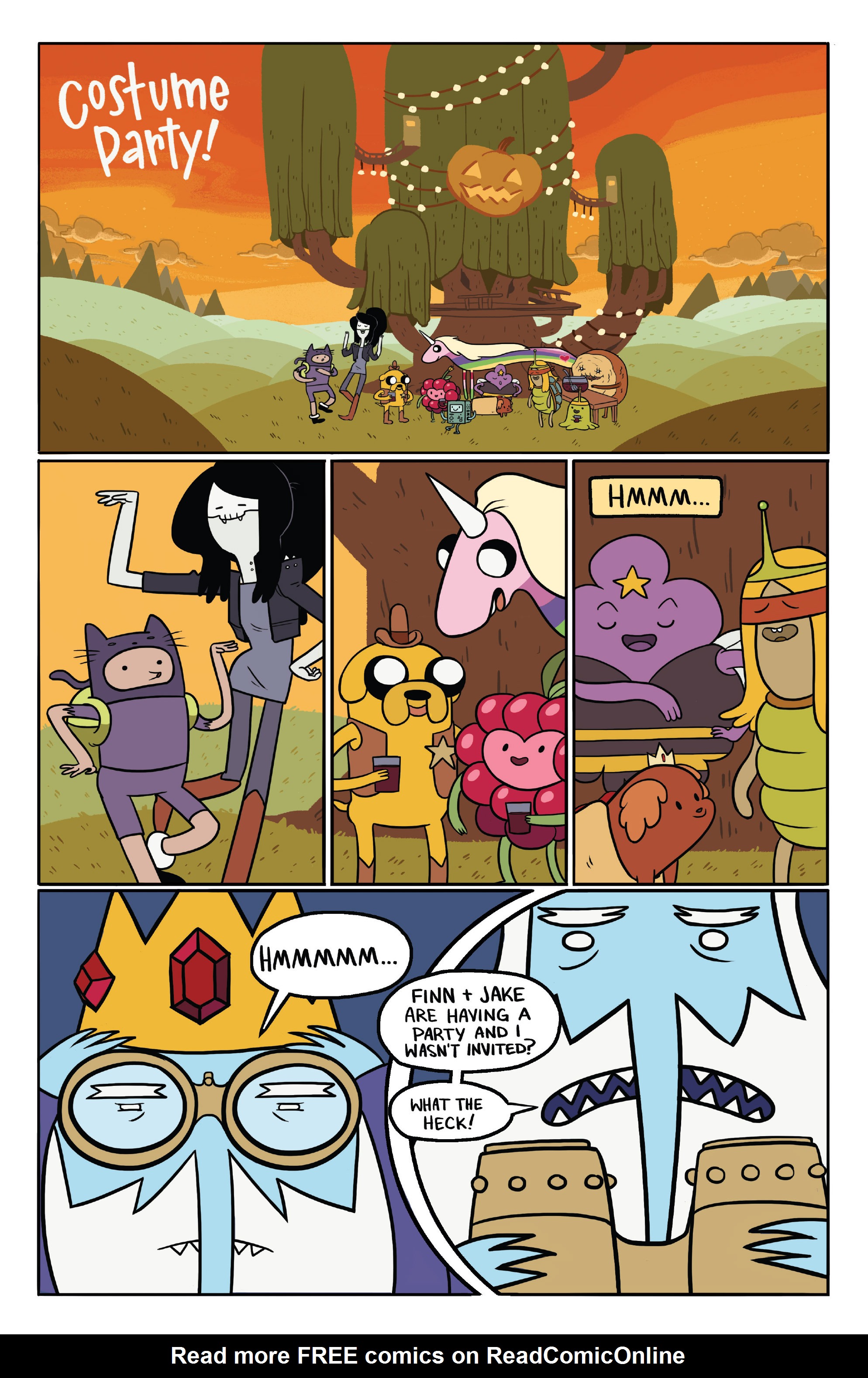 Read online Adventure Time 2013 Spoooktacular comic -  Issue # Full - 5