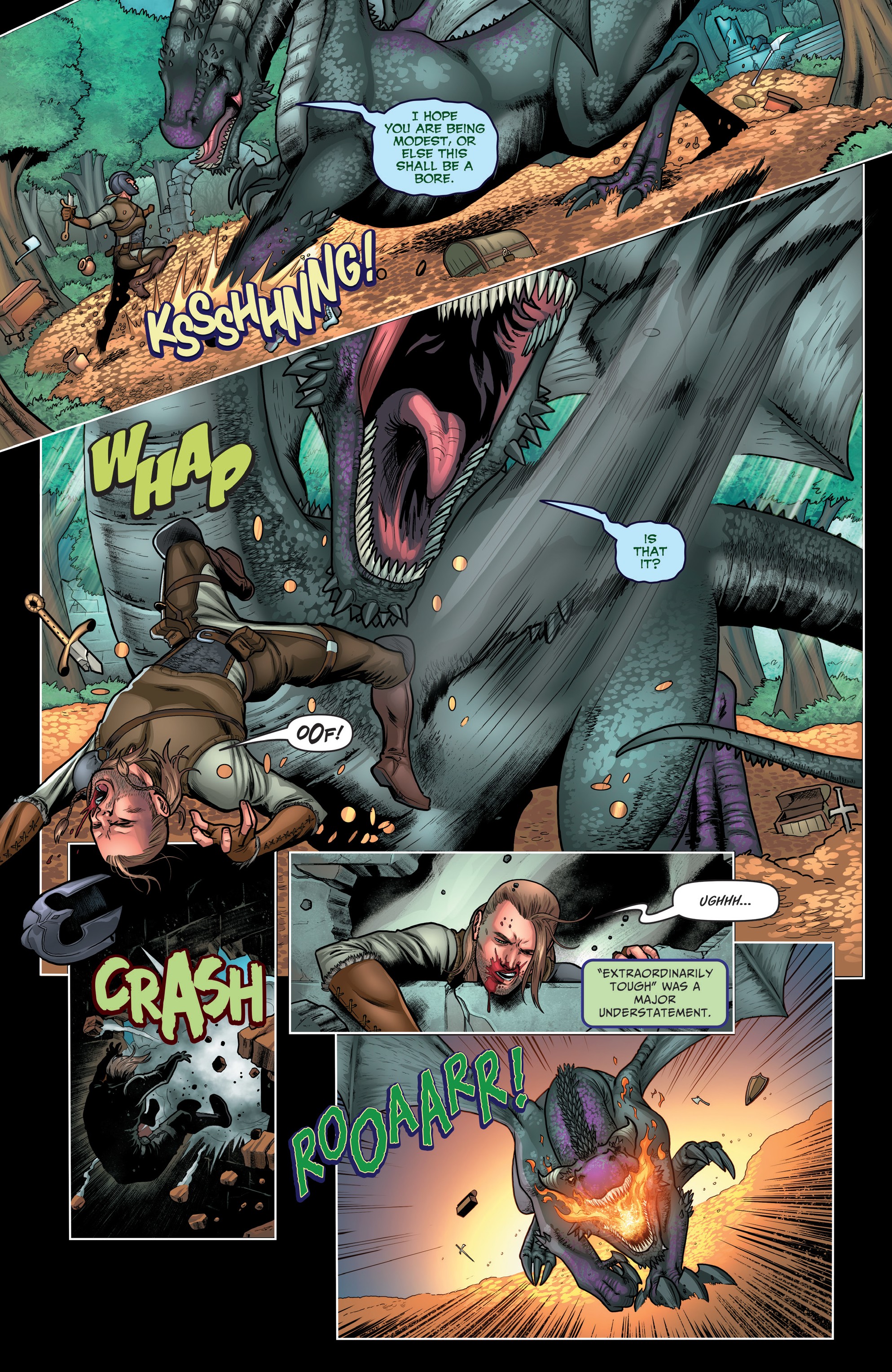 Read online Dragonsblood comic -  Issue #1 - 15