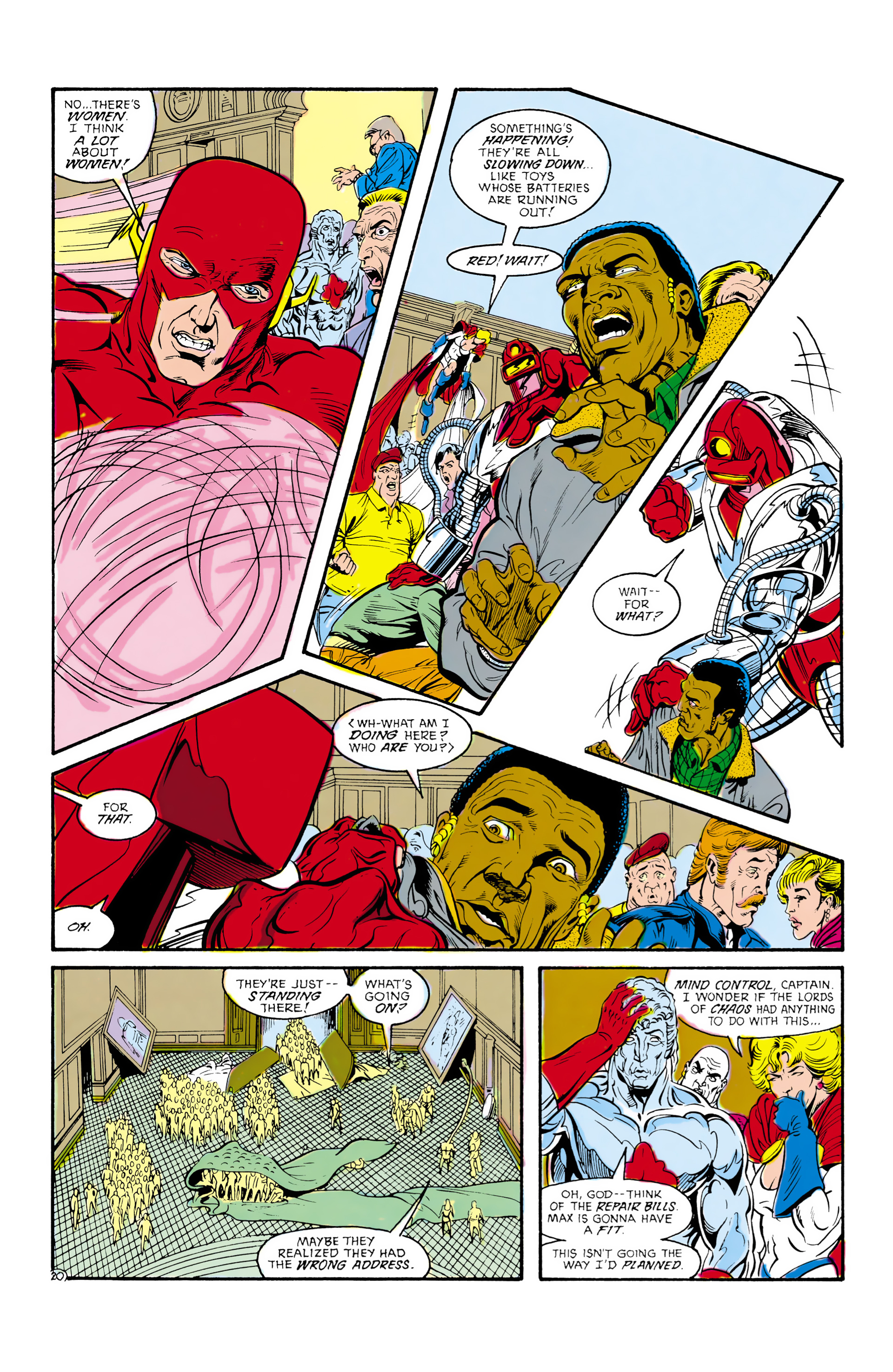 Read online Justice League Europe comic -  Issue #1 - 21